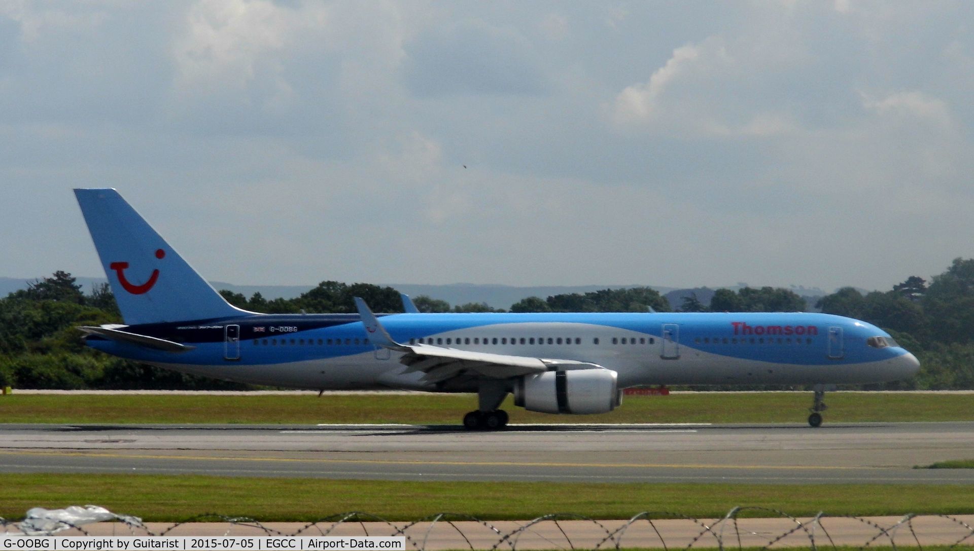 G-OOBG, 1999 Boeing 757-236 C/N 29942, At Manchester