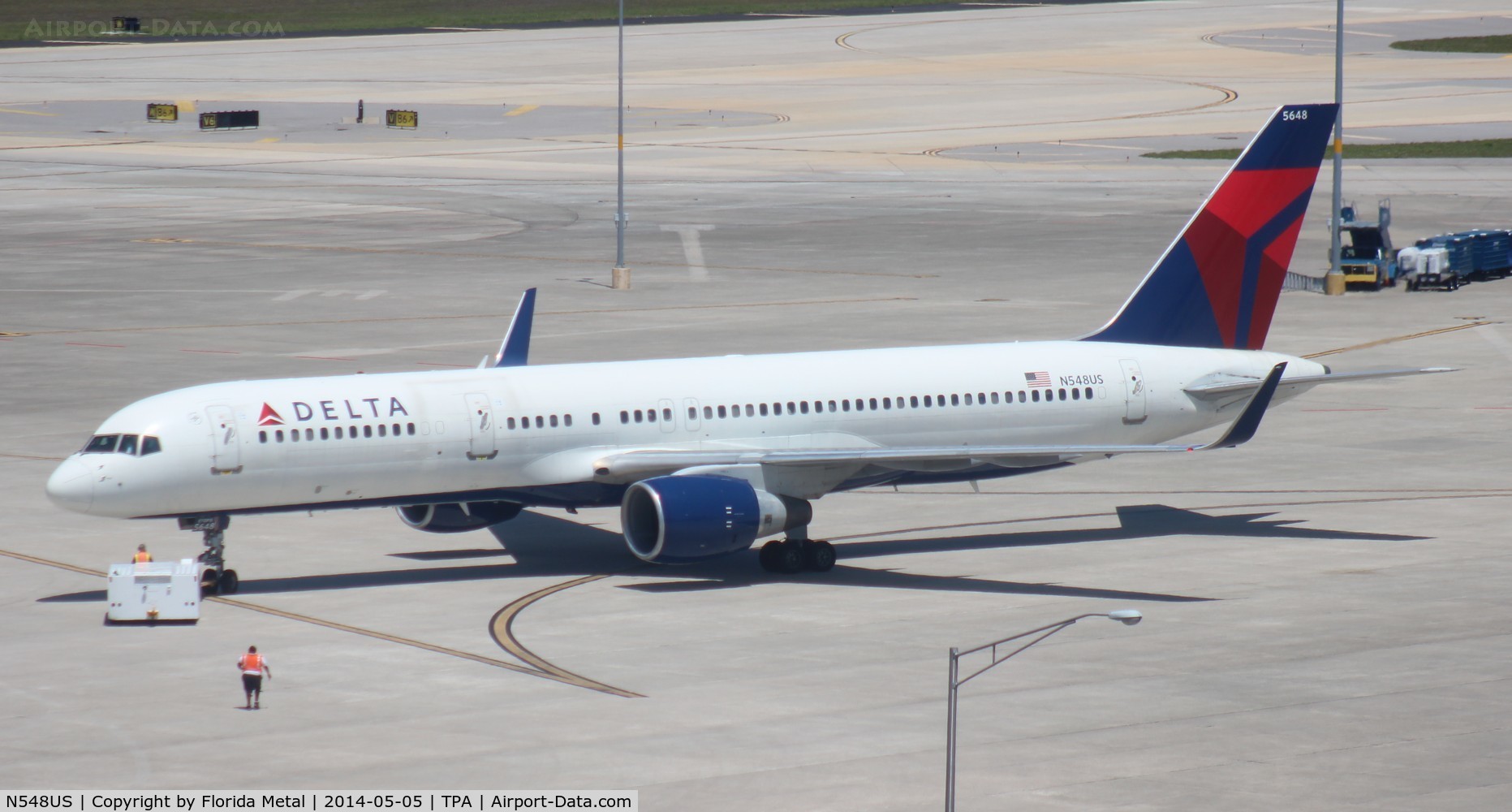 N548US, 1996 Boeing 757-251 C/N 26495, Delta
