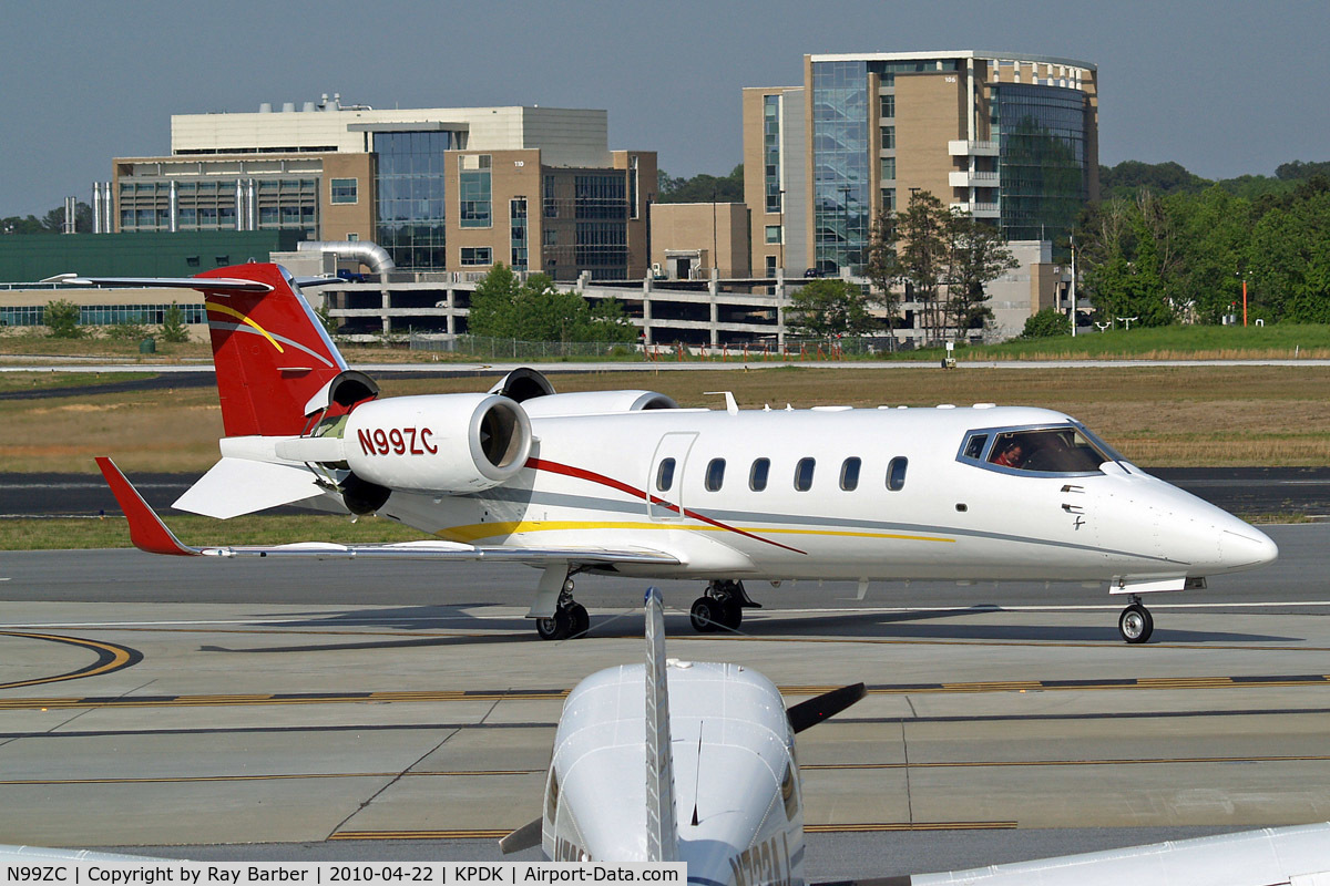 N99ZC, 1999 Learjet 60 C/N 162, Learjet 60 [60-162] Atlanta-Dekalb Peachtree~N 22/04/2010