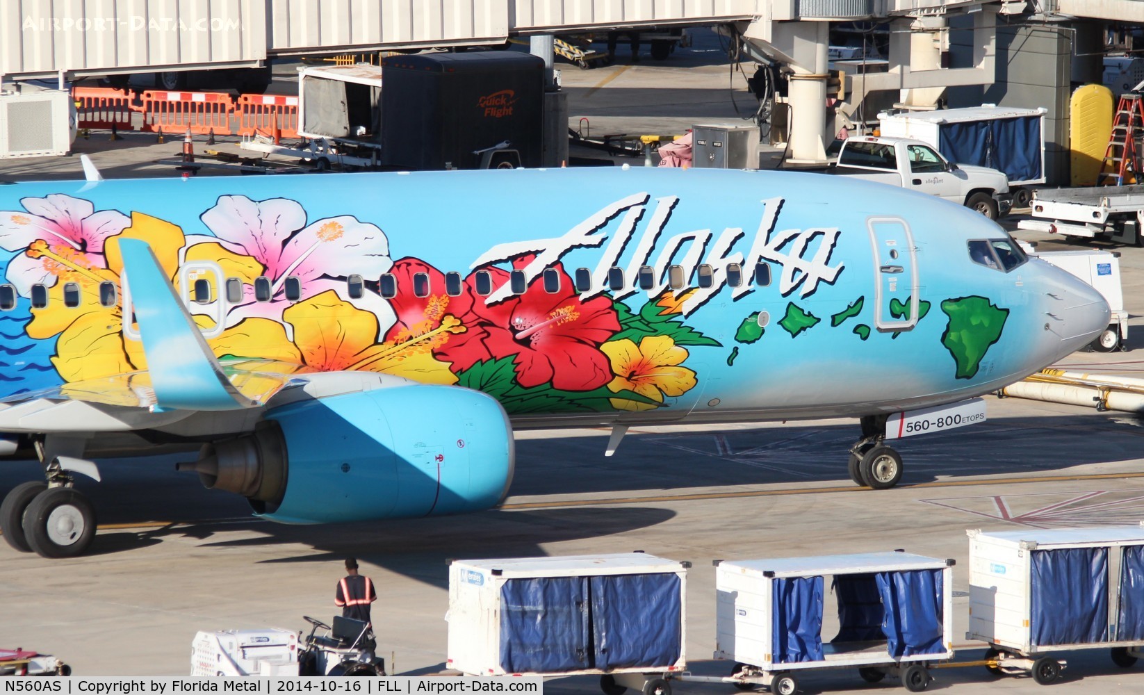 N560AS, 2006 Boeing 737-890 C/N 35179, Alaska Hawaii