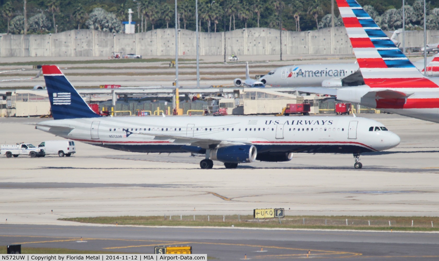 N572UW, 2013 Airbus A321-231 C/N 5899, US Airways