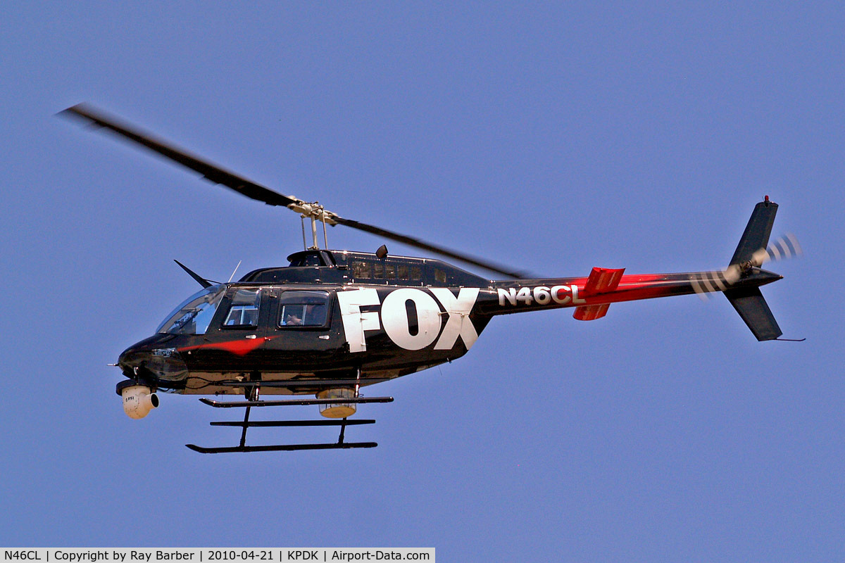 N46CL, 1999 Bell 206B-3 JetRanger III C/N 4518, Bell 206B-3 Jet Ranger III [4518] (Air Sansome) Atlanta-Dekalb Peachtree~N 21/04/2010