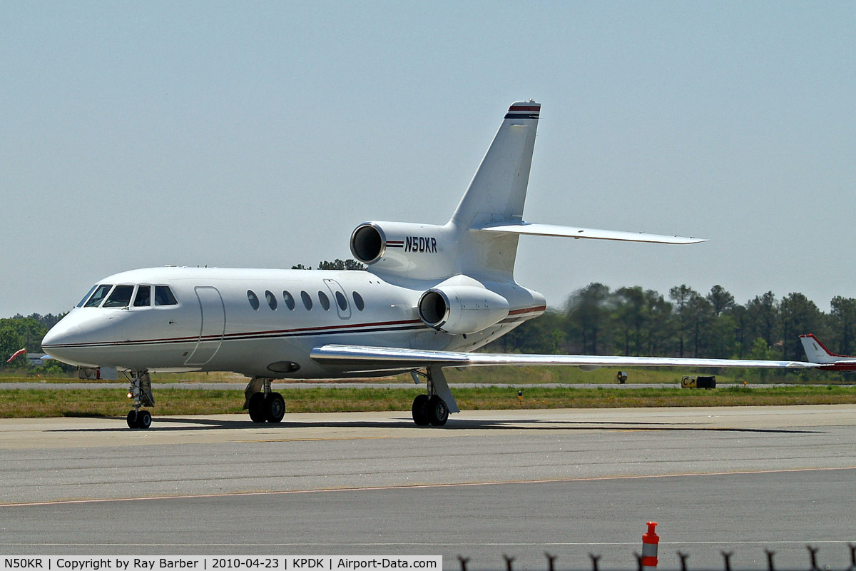 N50KR, 1981 Dassault Falcon 50 C/N 58, Dassault Falcon 50 [58] Atlanta-Dekalb Peachtree~N 23/04/2010