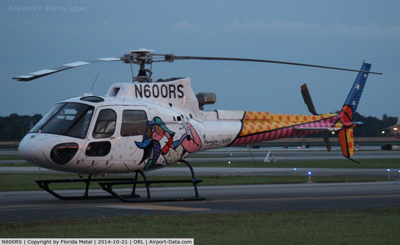 N600RS, Eurocopter AS-350B-3 Ecureuil Ecureuil C/N 7258, AS350B