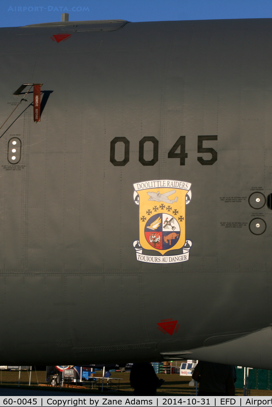 60-0045, 1960 Boeing B-52H Stratofortress C/N 464410, At the 2014 Wings Over Houston Airshow