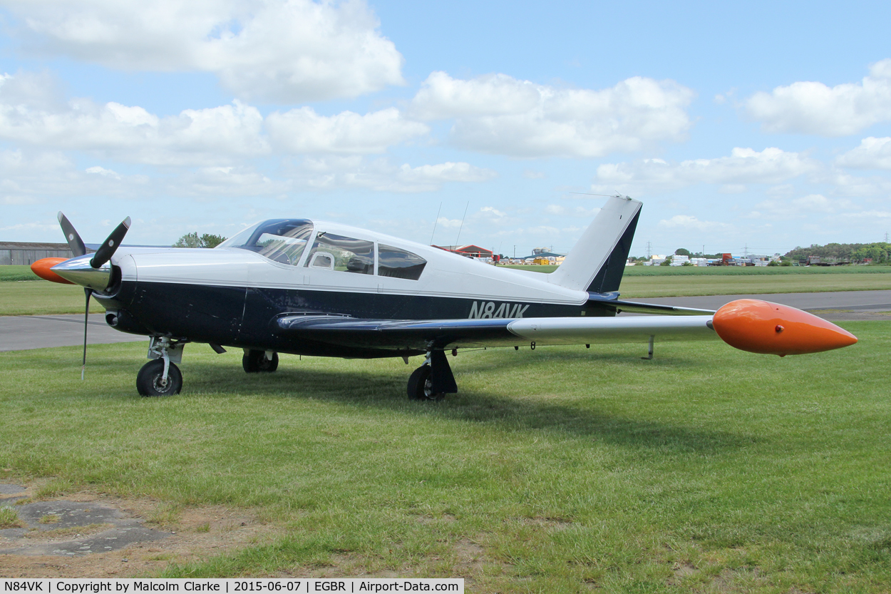 N84VK, Piper PA-24-250 Comanche C/N 24-1492, Piper PA-24-250 Comanche at The Real Aeroplane Club's Radial Engine Aircraft Fly-In, Breighton Airfield, June 7th 2015.