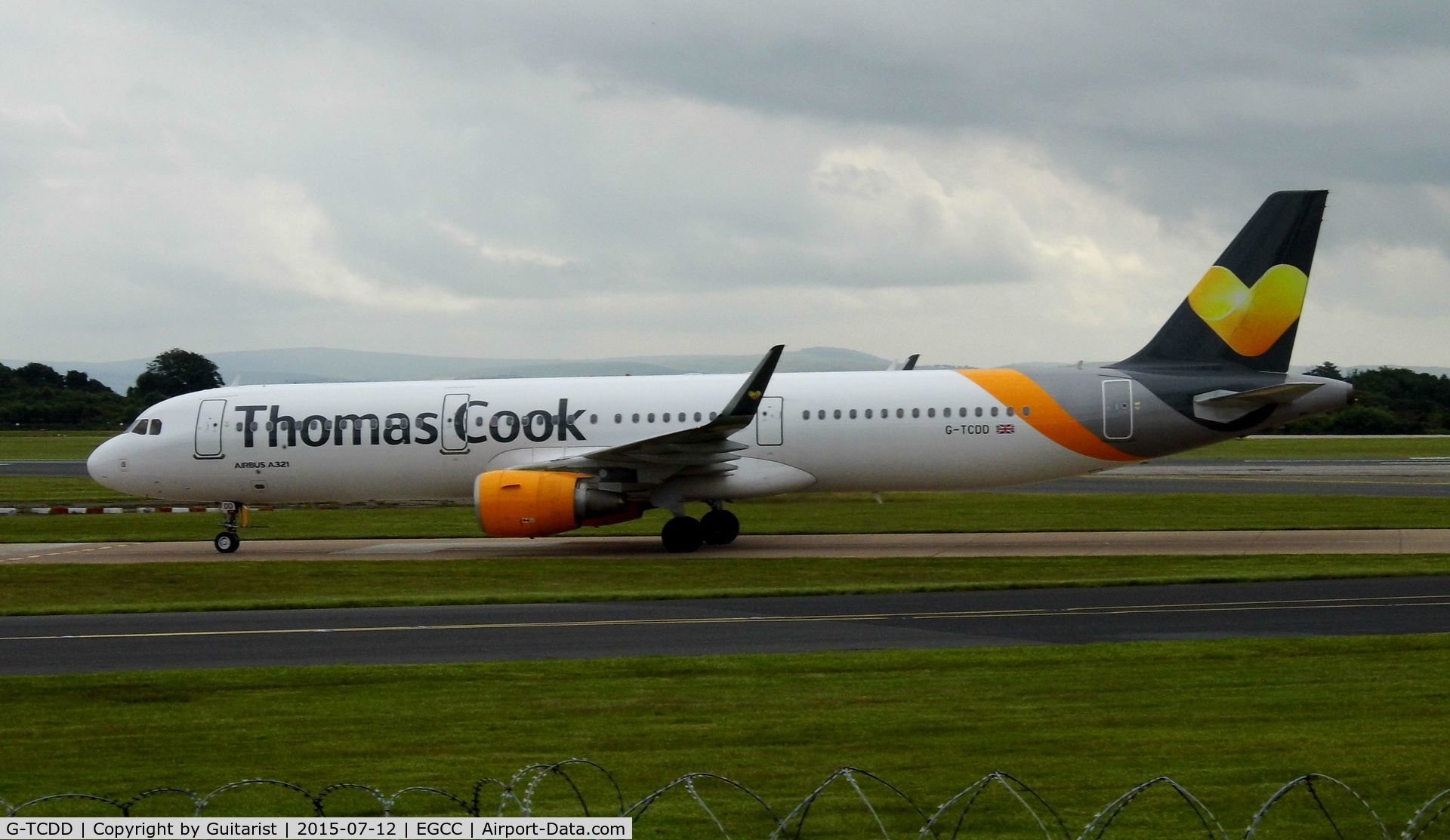 G-TCDD, 2014 Airbus A321-211 C/N 6038, At Manchester
