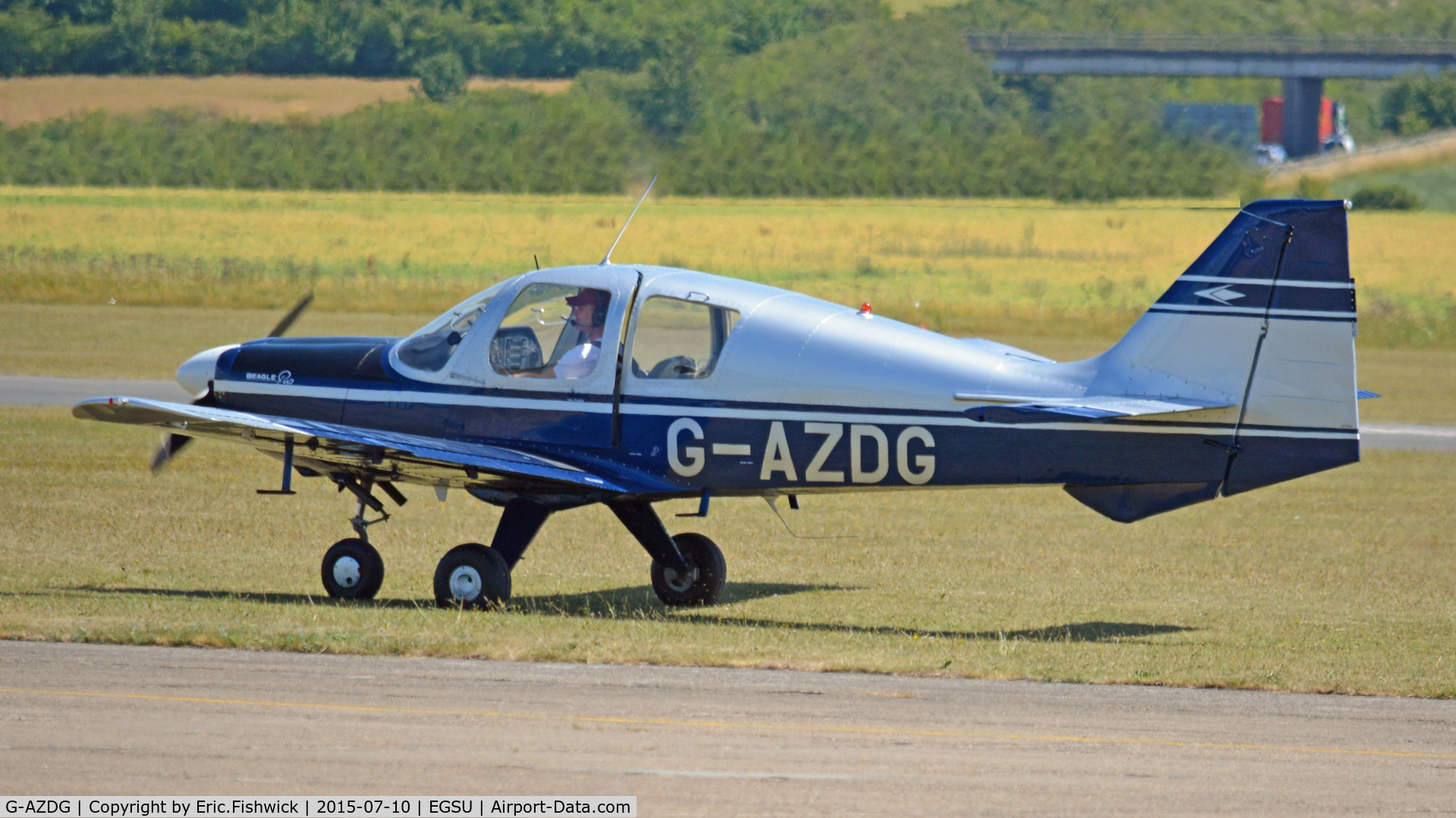 G-AZDG, 1970 Beagle B-121 Pup Series 2 (Pup 150) C/N B121-145, 1. G-AZDG at Duxford Airfield.