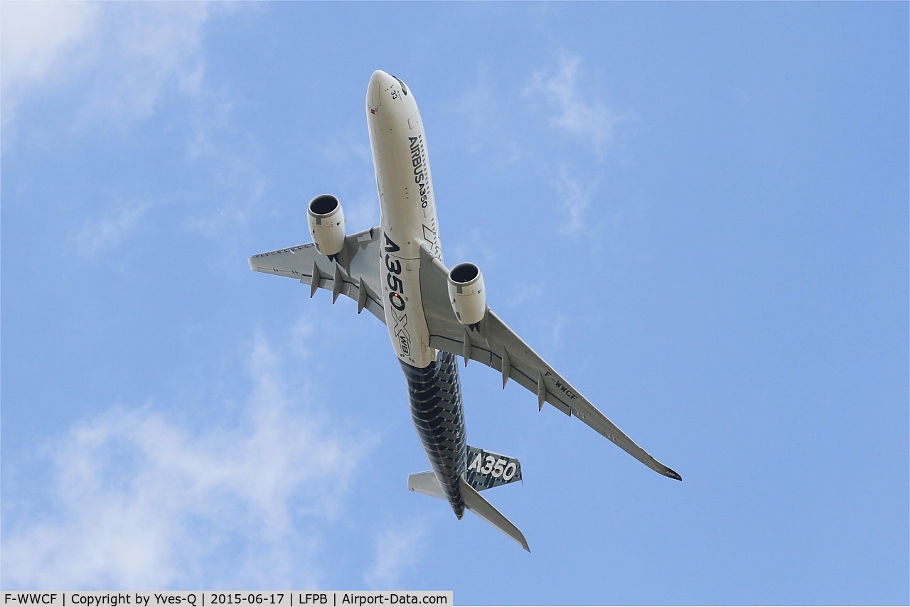 F-WWCF, 2013 Airbus A350-941 C/N 002, Airbus A350-941, On display, Paris-Le Bourget (LFPB-LBG) Air show 2015
