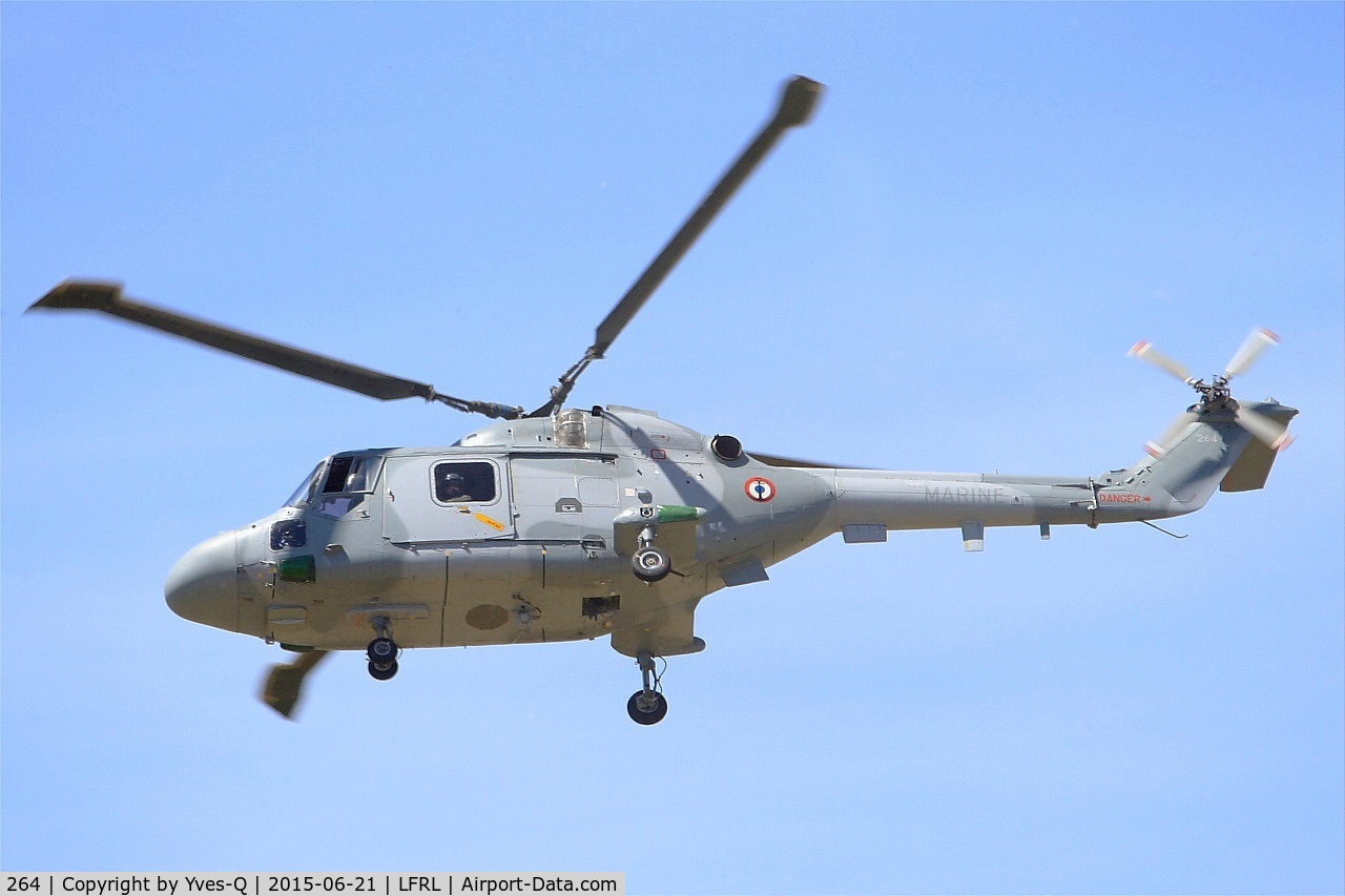 264, Westland Lynx HAS.2(FN) C/N 040, French Naval Aviation Lynx HAS.2 (FN), On display, Lanvéoc-Poulmic (LFRL) Open day in june 2015