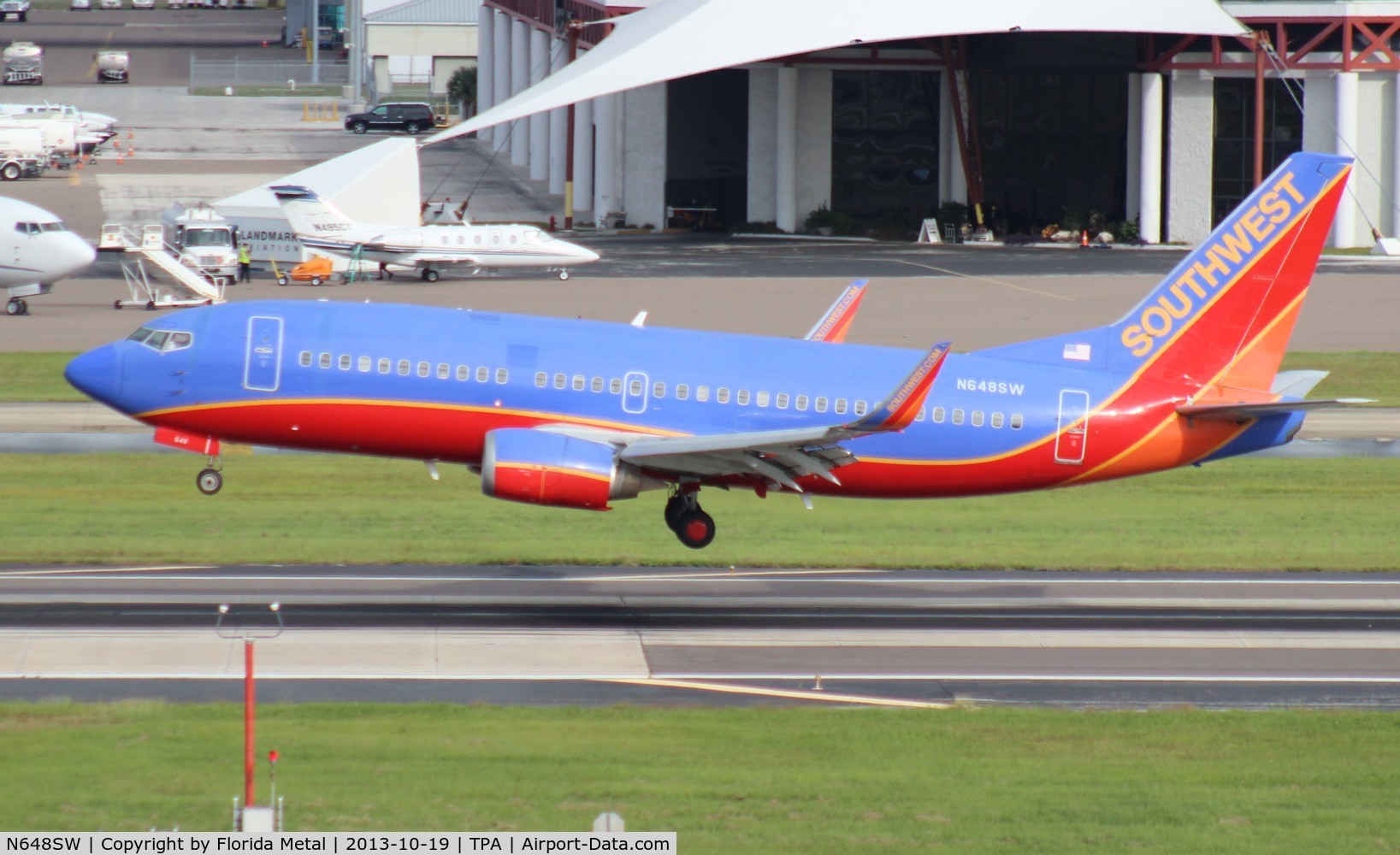 N648SW, 1997 Boeing 737-3H4 C/N 27718, Southwest