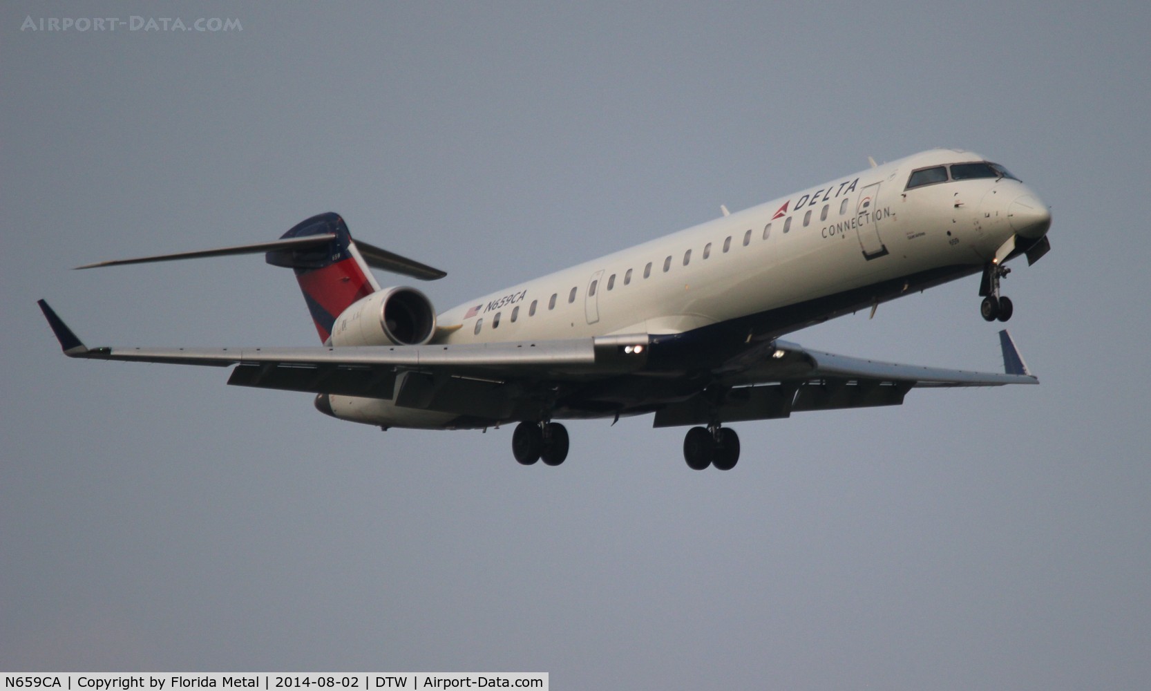 N659CA, 2004 Bombardier CRJ-700 (CL-600-2C10) Regional Jet C/N 10153, Delta Connection