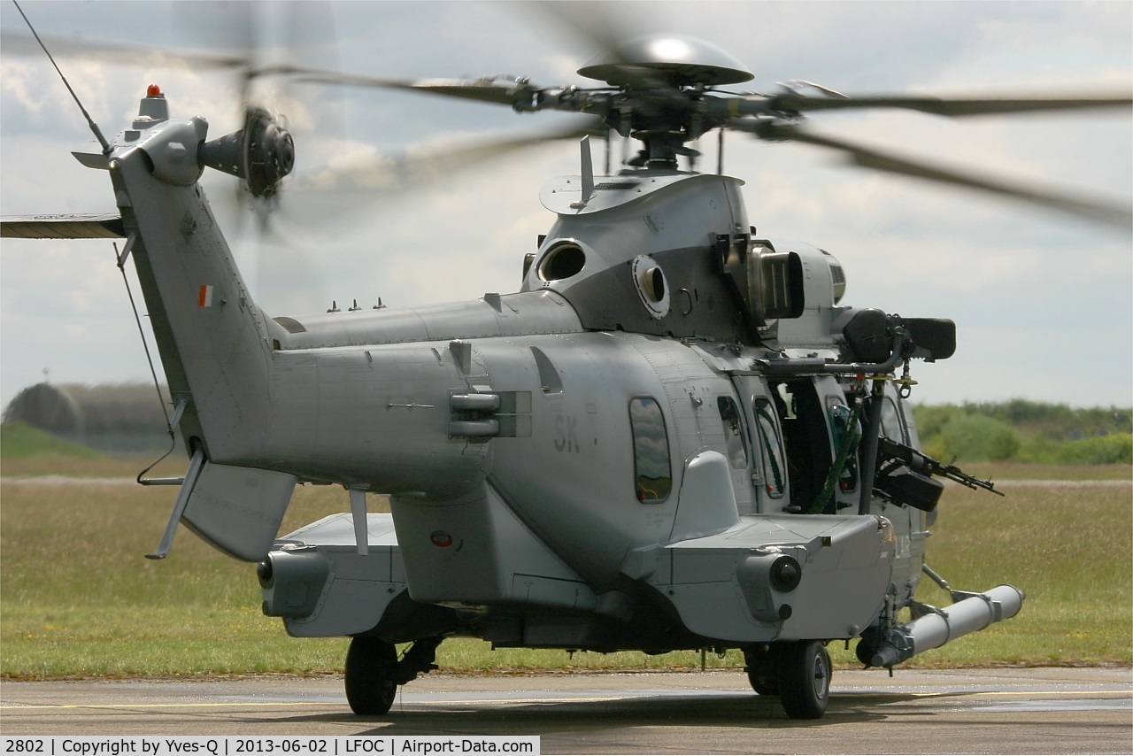 2802, 2012 Eurocopter EC-725R2 Caracal C/N 2802, French Air Force Eurocopter EC-725R2 Caracal, Châteaudun Air Base 279 (LFOC) open day 2013