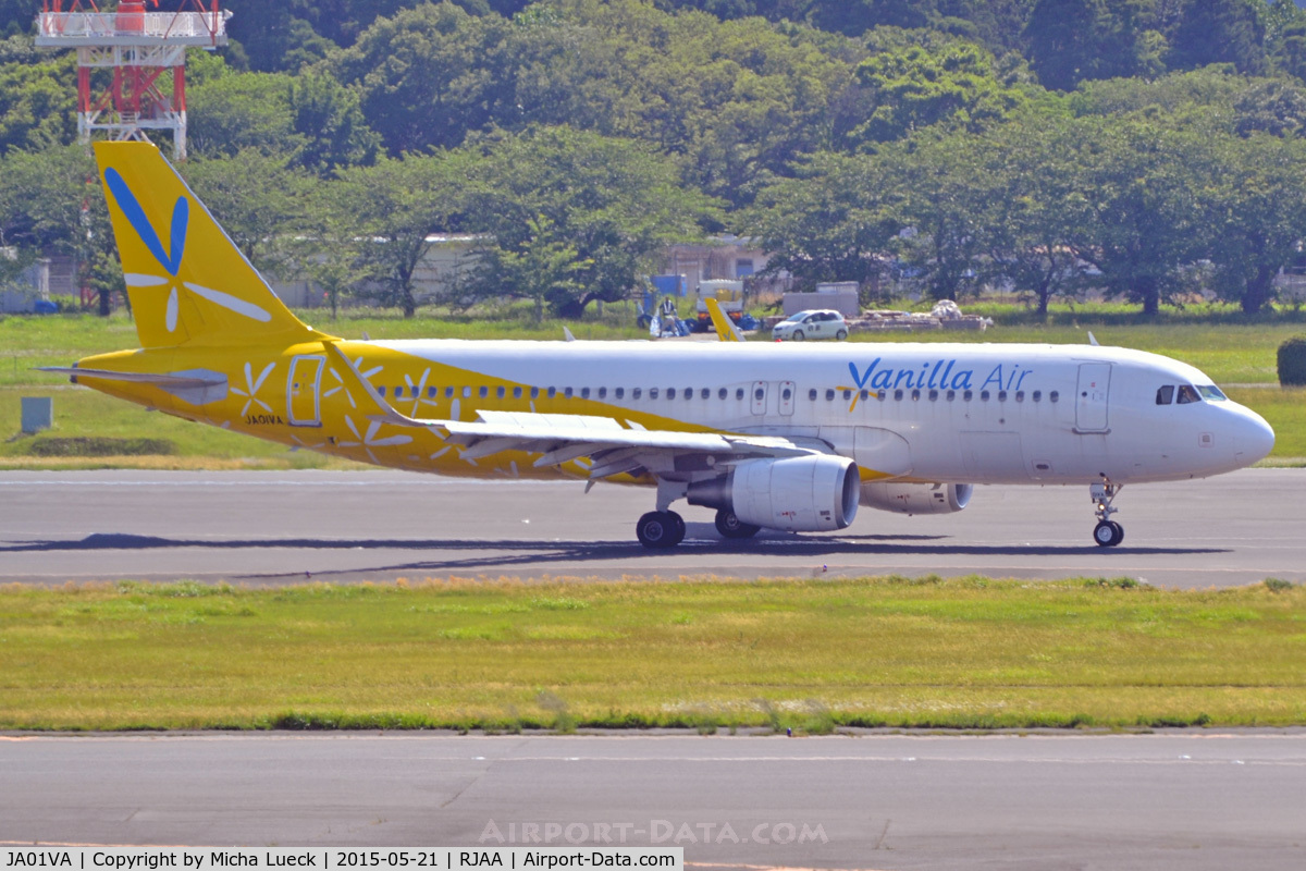 JA01VA, 2013 Airbus A320-216 C/N 5844, At Narita