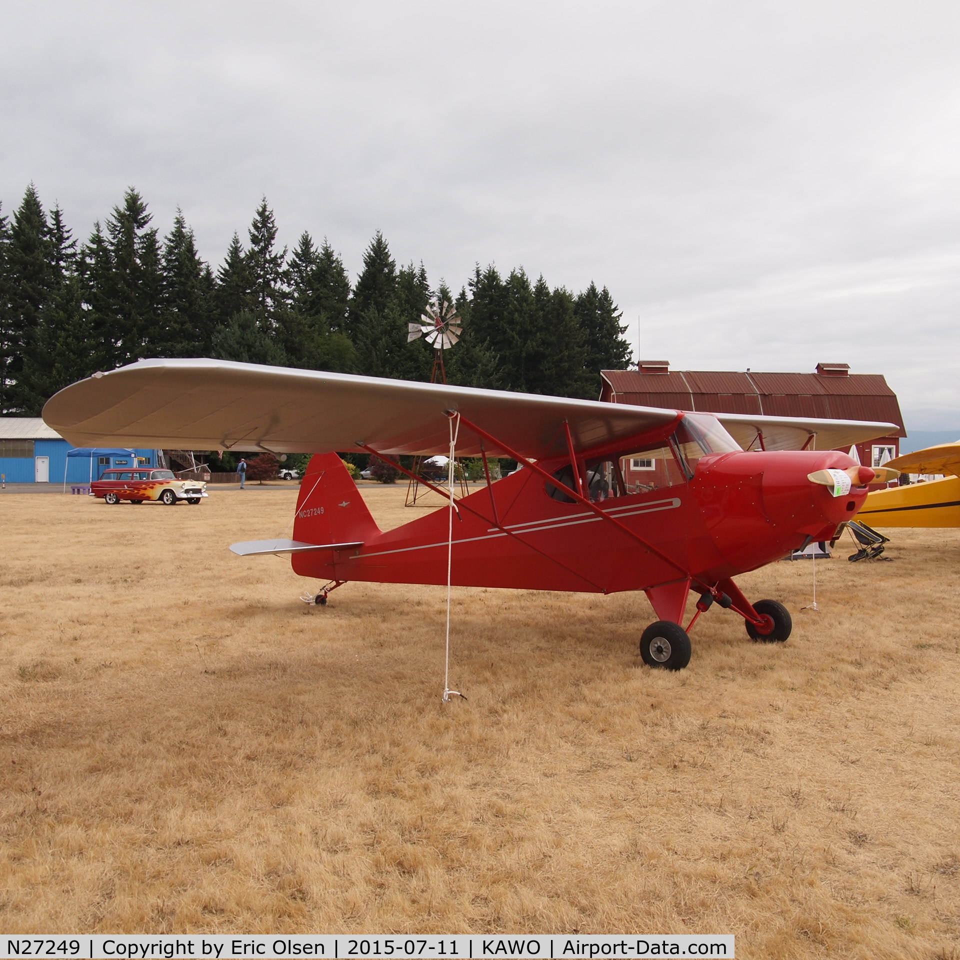 N27249, 1940 Porterfield LP-65 C/N 738, 1940 Porterfield at the 2015 Arlington Fly-In.