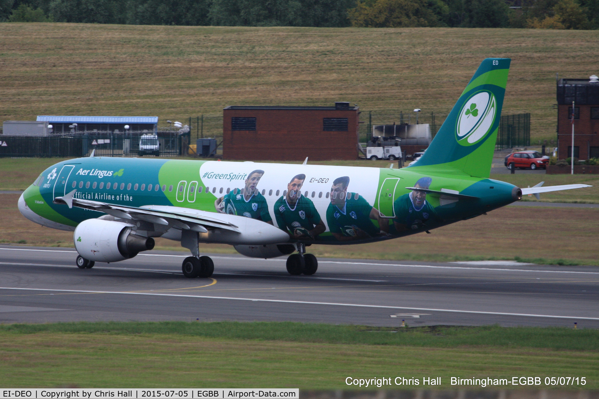 EI-DEO, 2005 Airbus A320-214 C/N 2486, Aer Lingus Rugby scheme