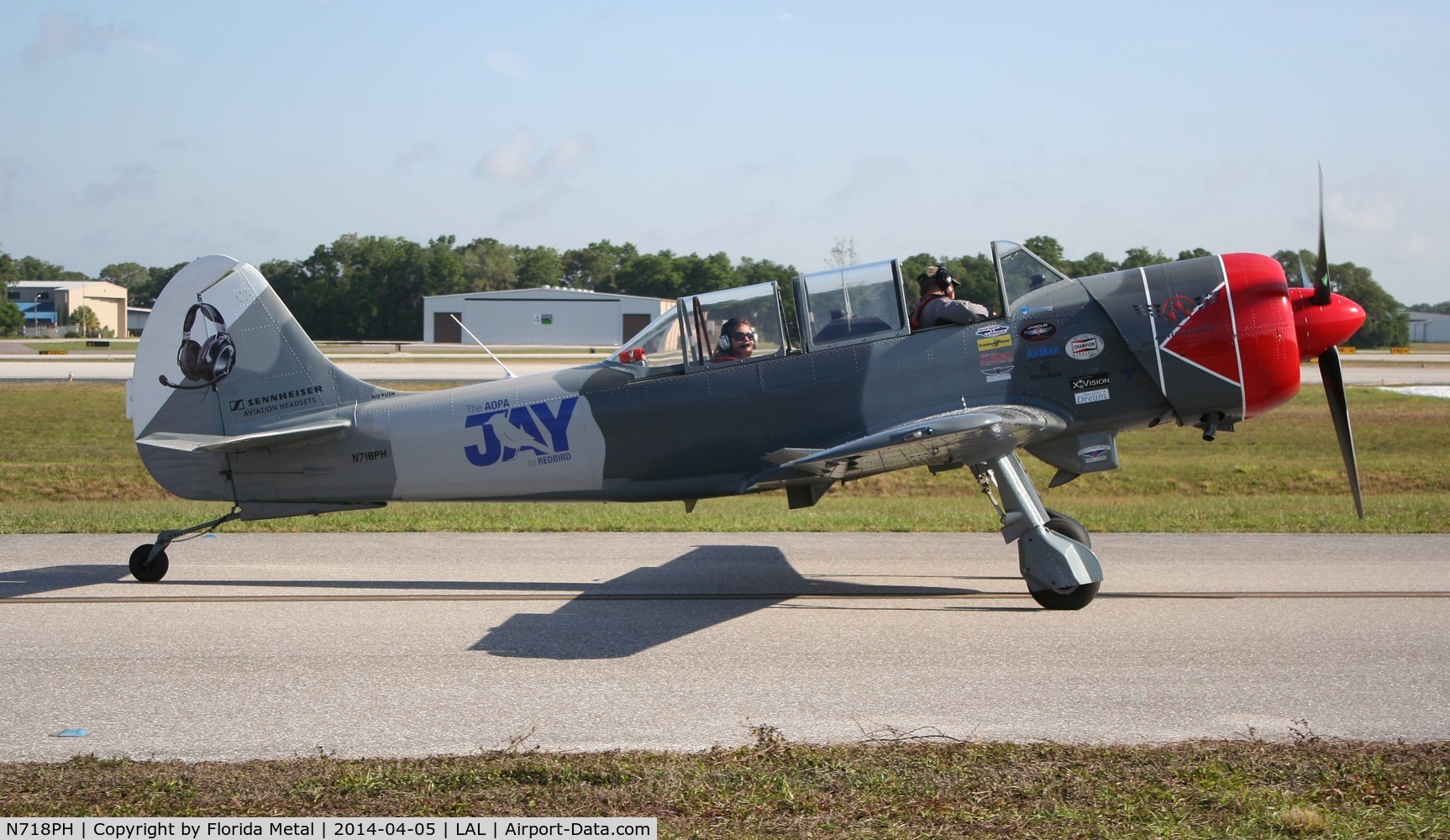 N718PH, 2003 Yakovlev (Aerostar) Yak-52TW C/N 0312503, Yak 52TW