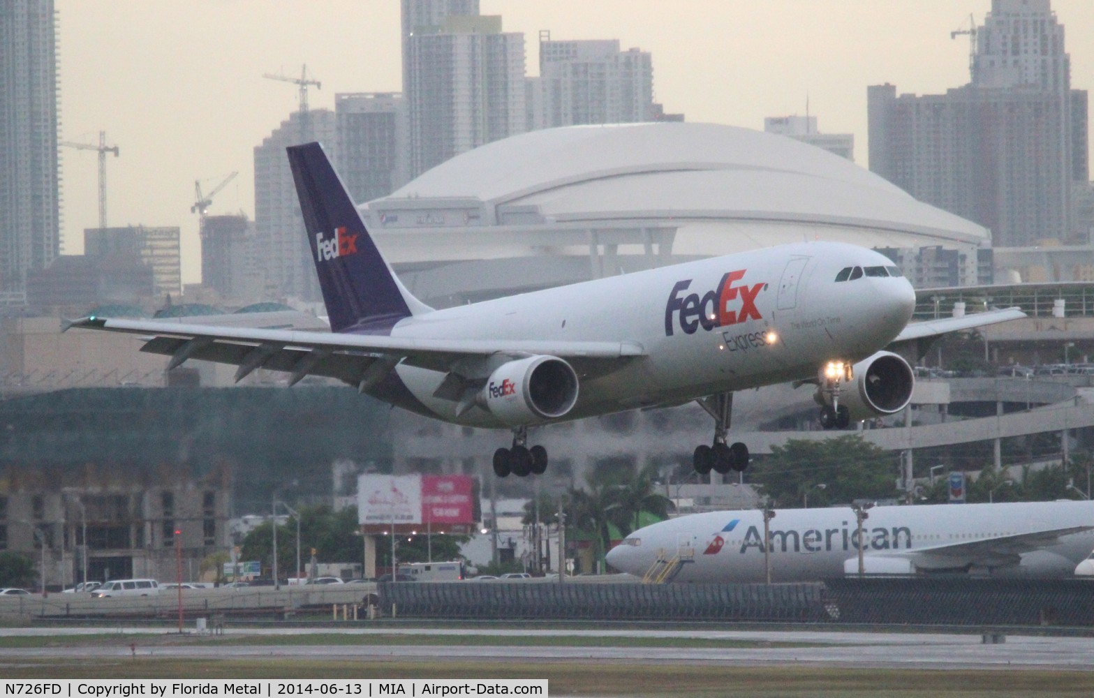 N726FD, 1990 Airbus A300B4-622R C/N 575, Fed Ex A300