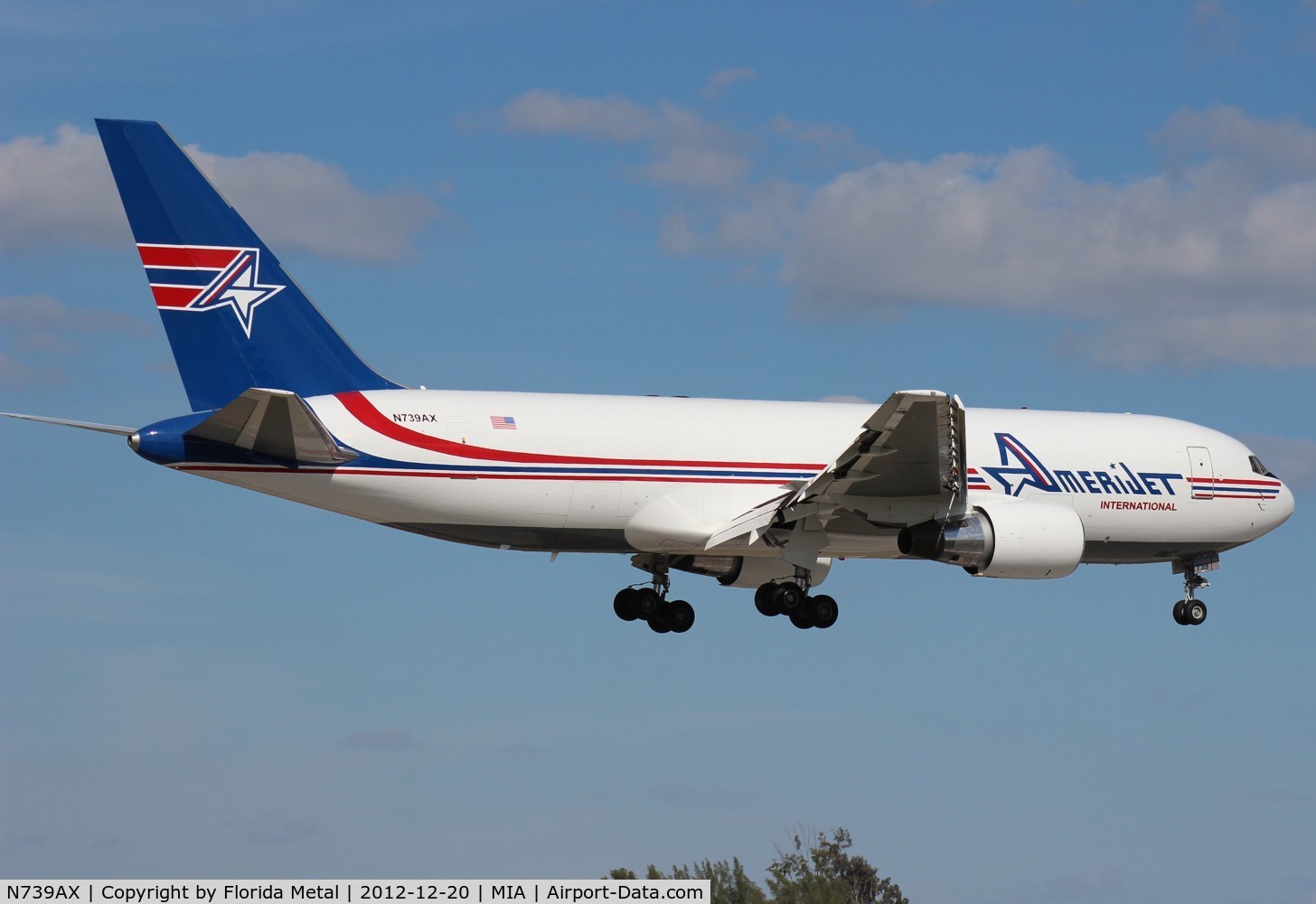 N739AX, 1982 Boeing 767-232 C/N 22216, Amerijet