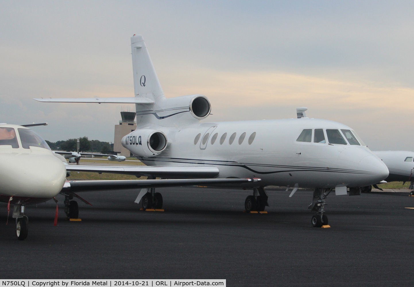 N750LQ, 1986 Dassault Falcon 50 C/N 162, Falcon 50