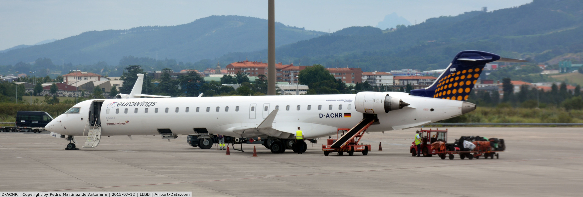 D-ACNR, 2011 Bombardier CRJ-900LR (CL-600-2D24) C/N 15263, Loiu - Bilbao - Euskadi