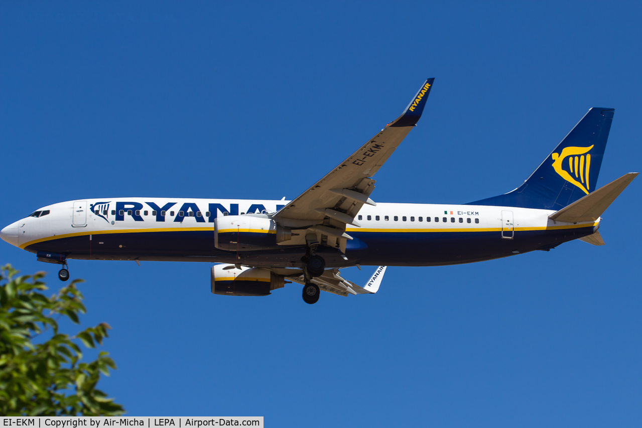 EI-EKM, 2010 Boeing 737-8AS C/N 38499, Ryanair