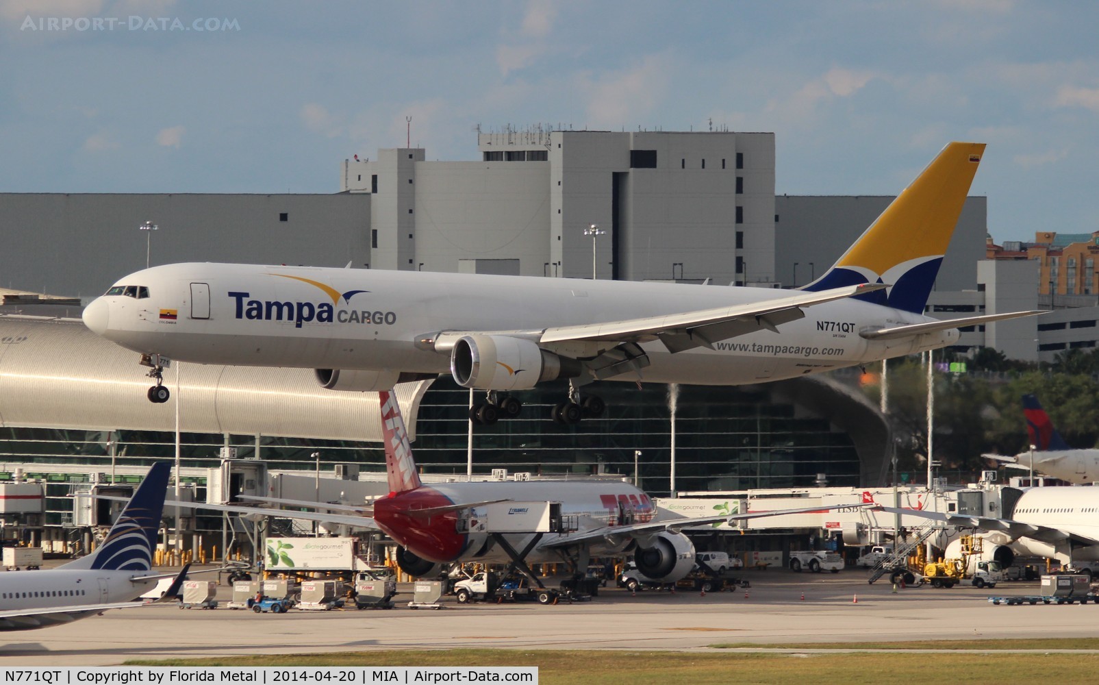 N771QT, Boeing 767-381F C/N 33404, Tampa Cargo