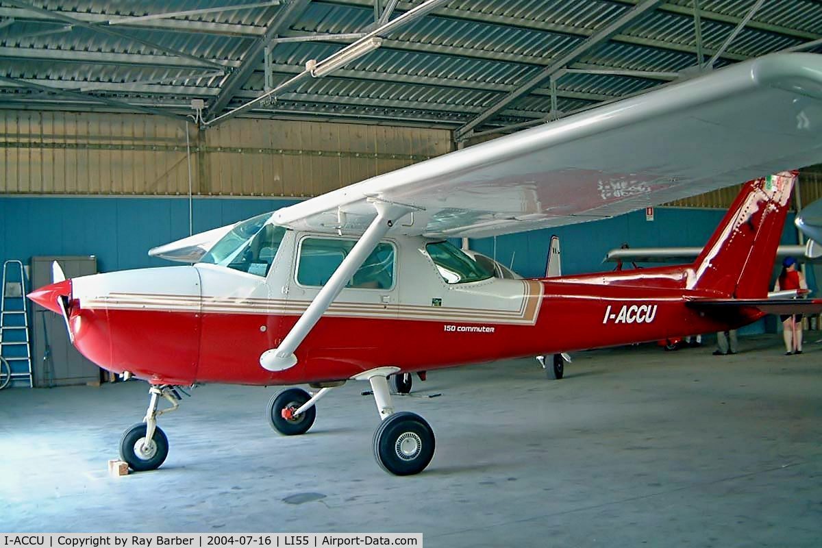 I-ACCU, 1975 Cessna 150M C/N 15077136, Cessna 150M Commutor [150-77136] Bologna-Ozzano del Emiglia~I 16/07/2004