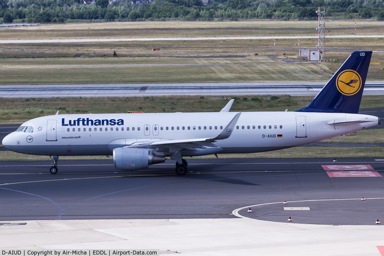 D-AIUD, 2014 Airbus A320-214 C/N 6033, Lufthansa