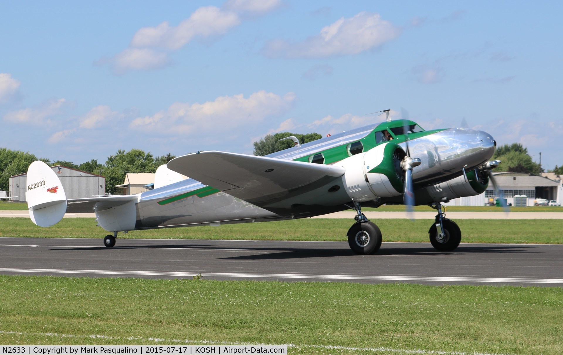 N2633, 1940 Lockheed 12A Electra Junior C/N 1281, Lockheed 12A