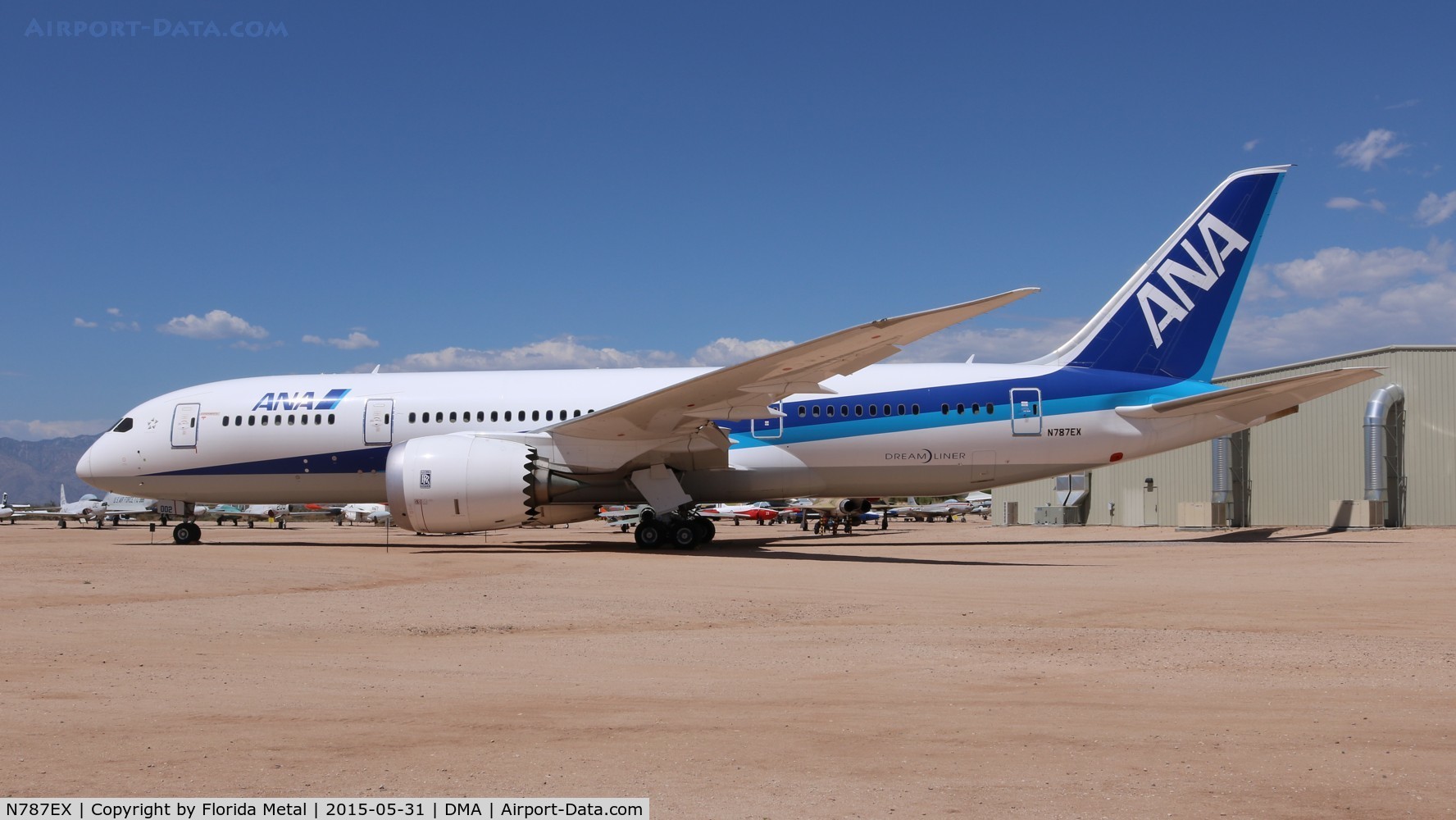 N787EX, 2009 Boeing 787-8 Dreamliner C/N 40691, ANA 787-8