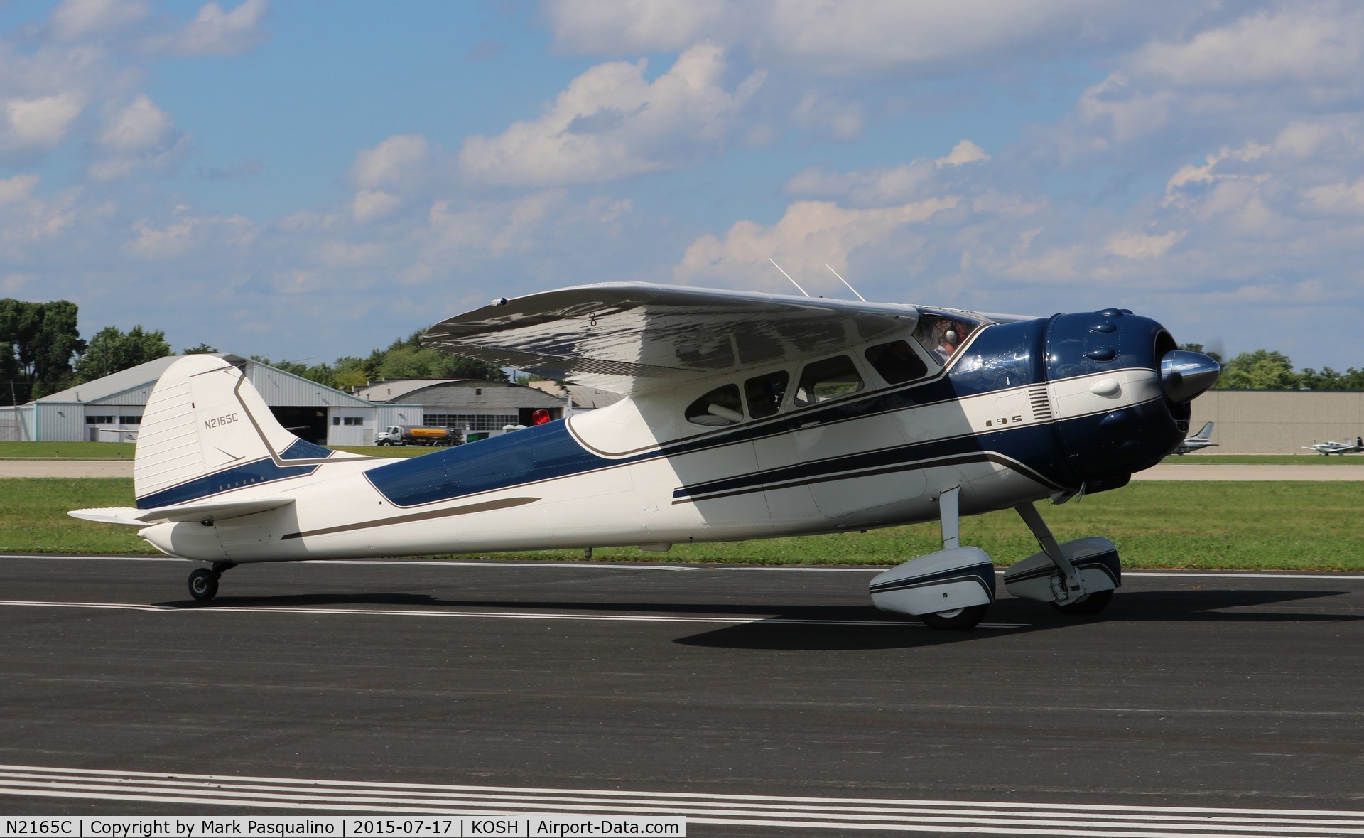 N2165C, 1954 Cessna 195B Businessliner C/N 16150, Cessna 195B