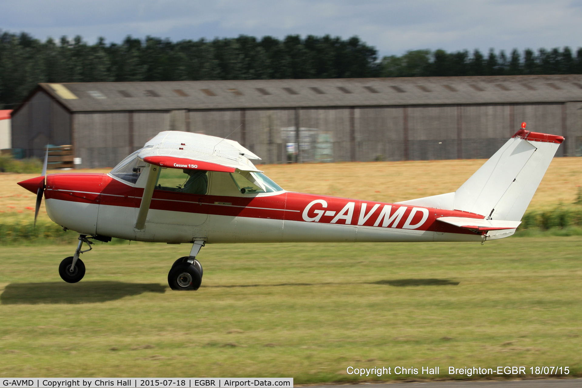 G-AVMD, 1966 Cessna 150G C/N 150-65504, International Bucker Fest at Breighton