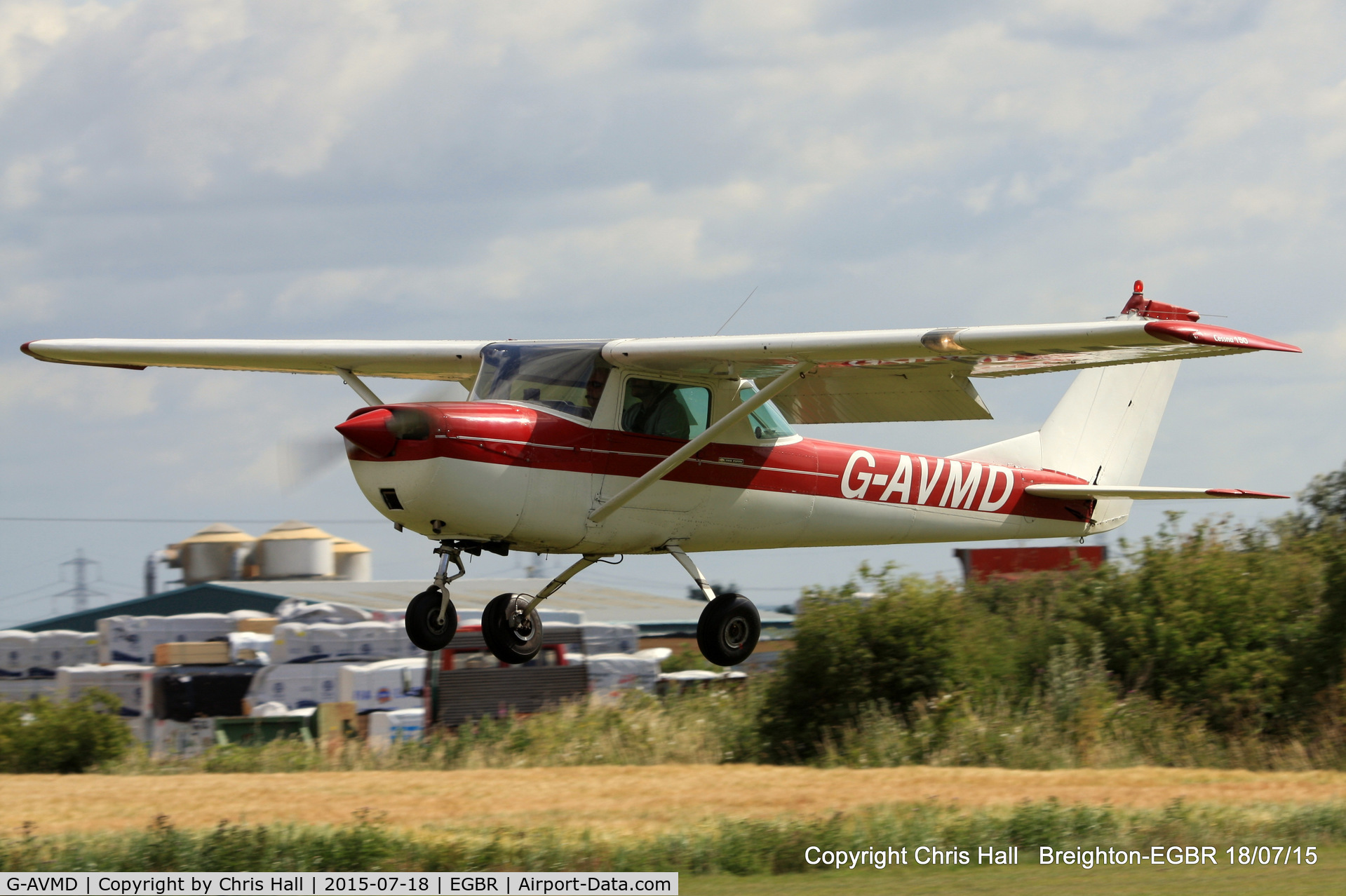 G-AVMD, 1966 Cessna 150G C/N 150-65504, International Bucker Fest at Breighton