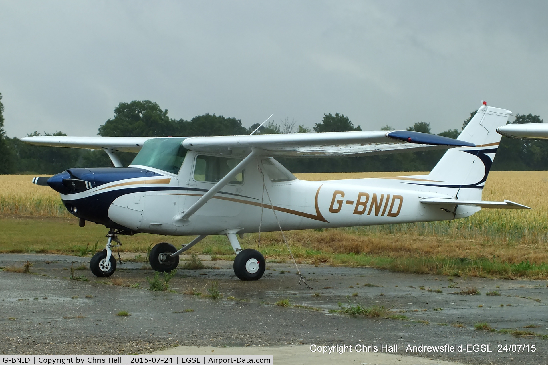 G-BNID, 1981 Cessna 152 C/N 152-84931, Andrewsfield resident