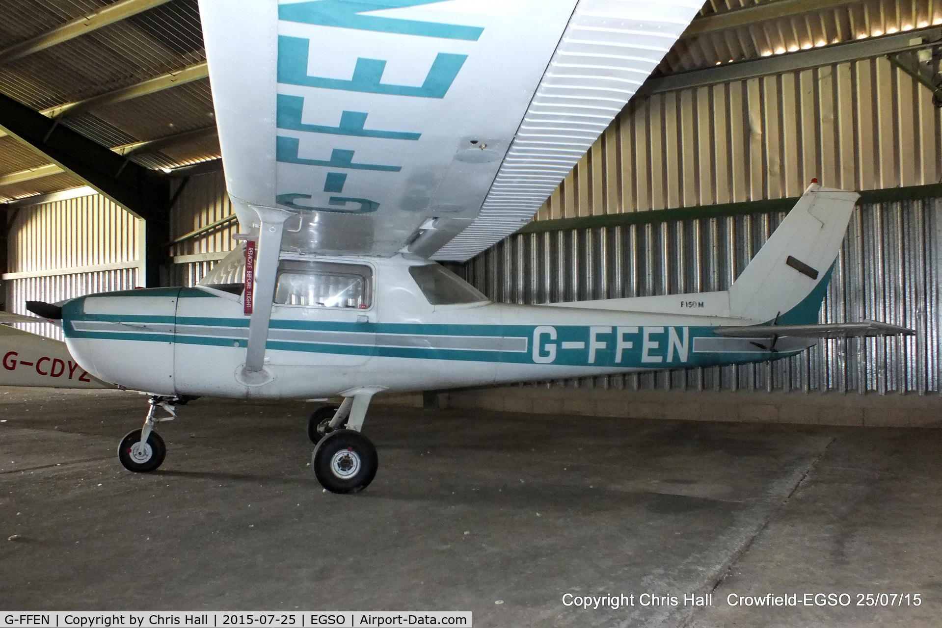 G-FFEN, 1975 Reims F150M C/N 1204, at Crowfield Airfield