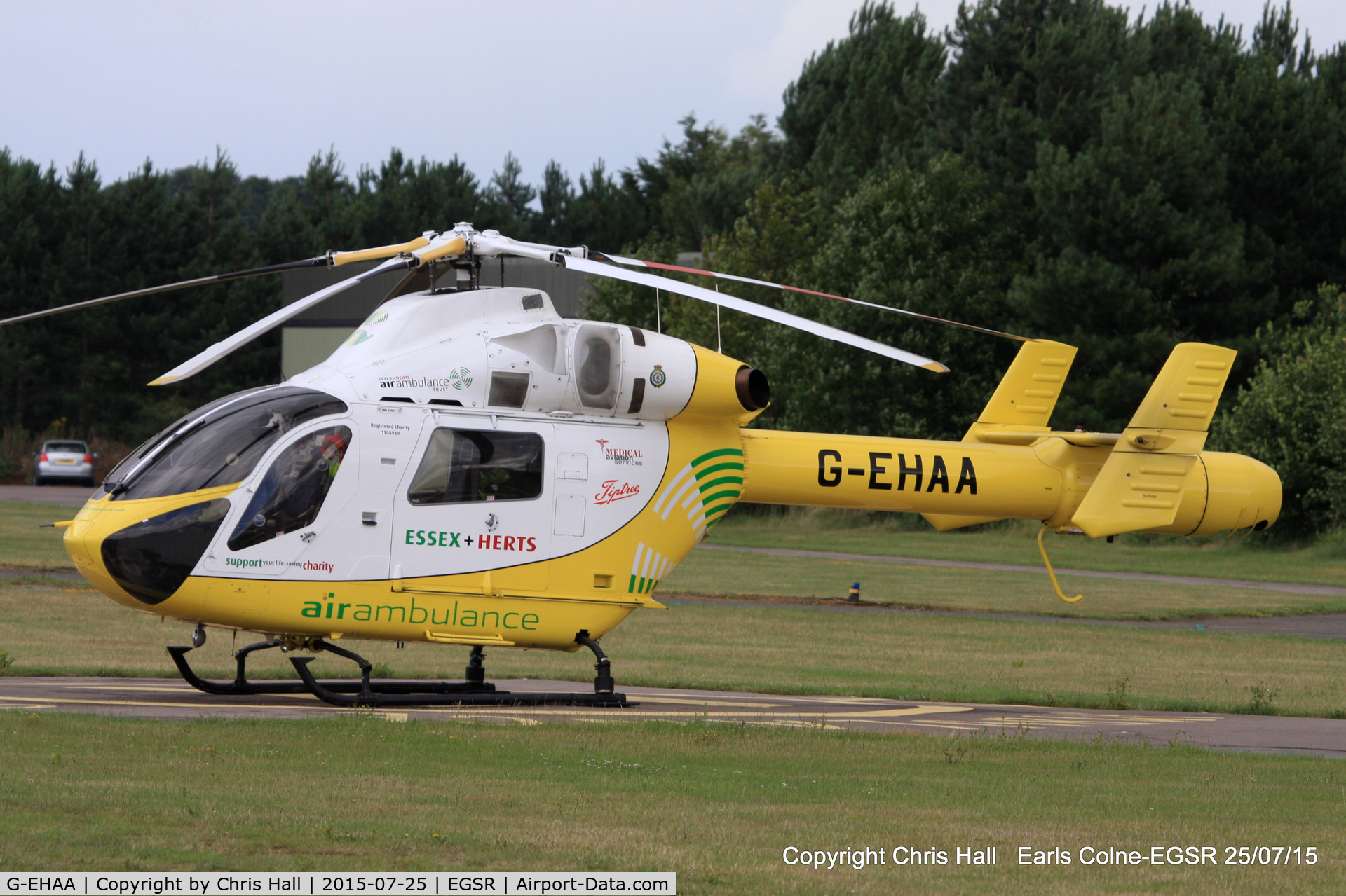 G-EHAA, 2000 McDonnell Douglas MD-902 Explorer C/N 900-00079, Essex & Hertfordshire Air Ambulance