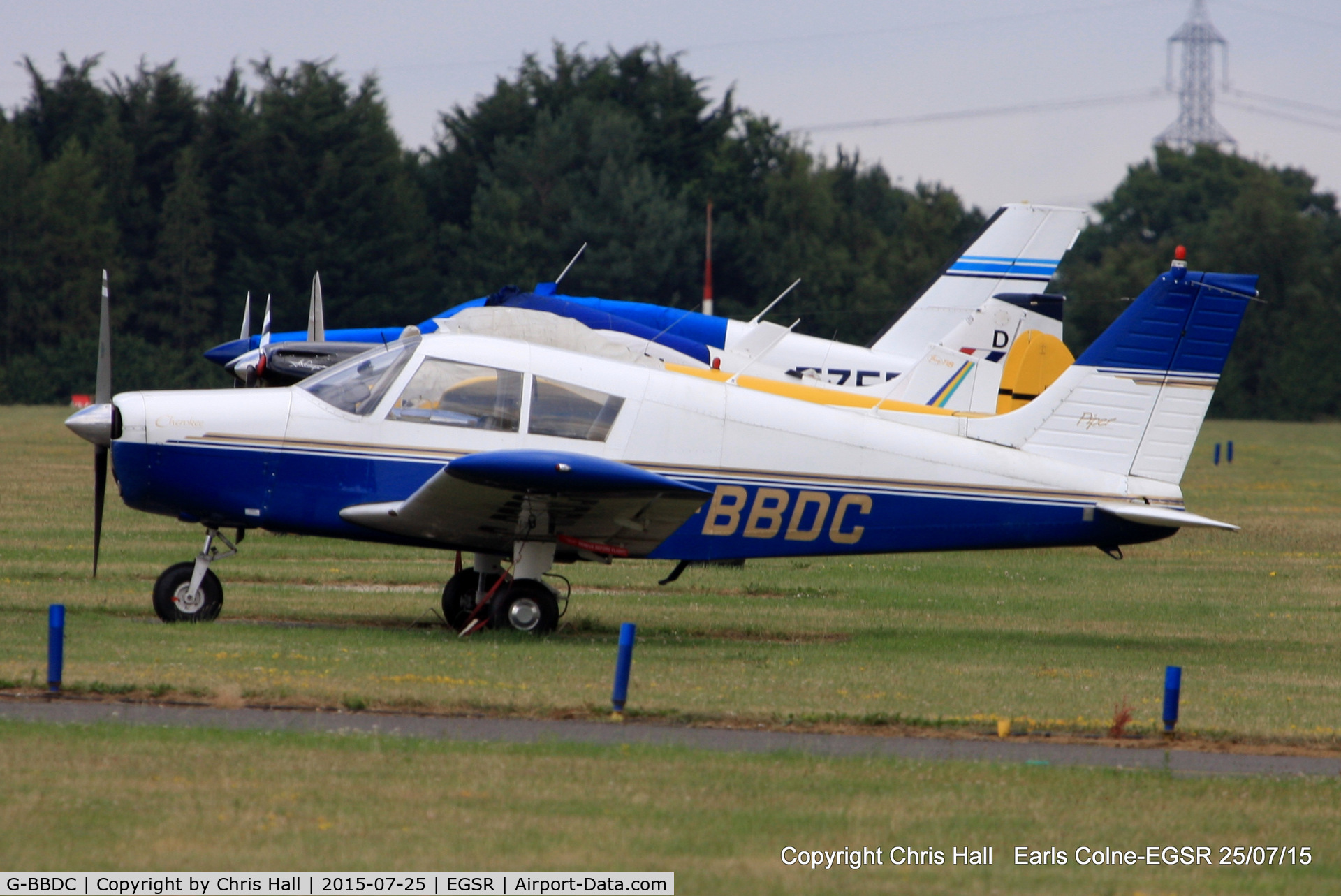 G-BBDC, 1973 Piper PA-28-140 Cherokee C/N 28-7325437, at Earls Colne Airfield