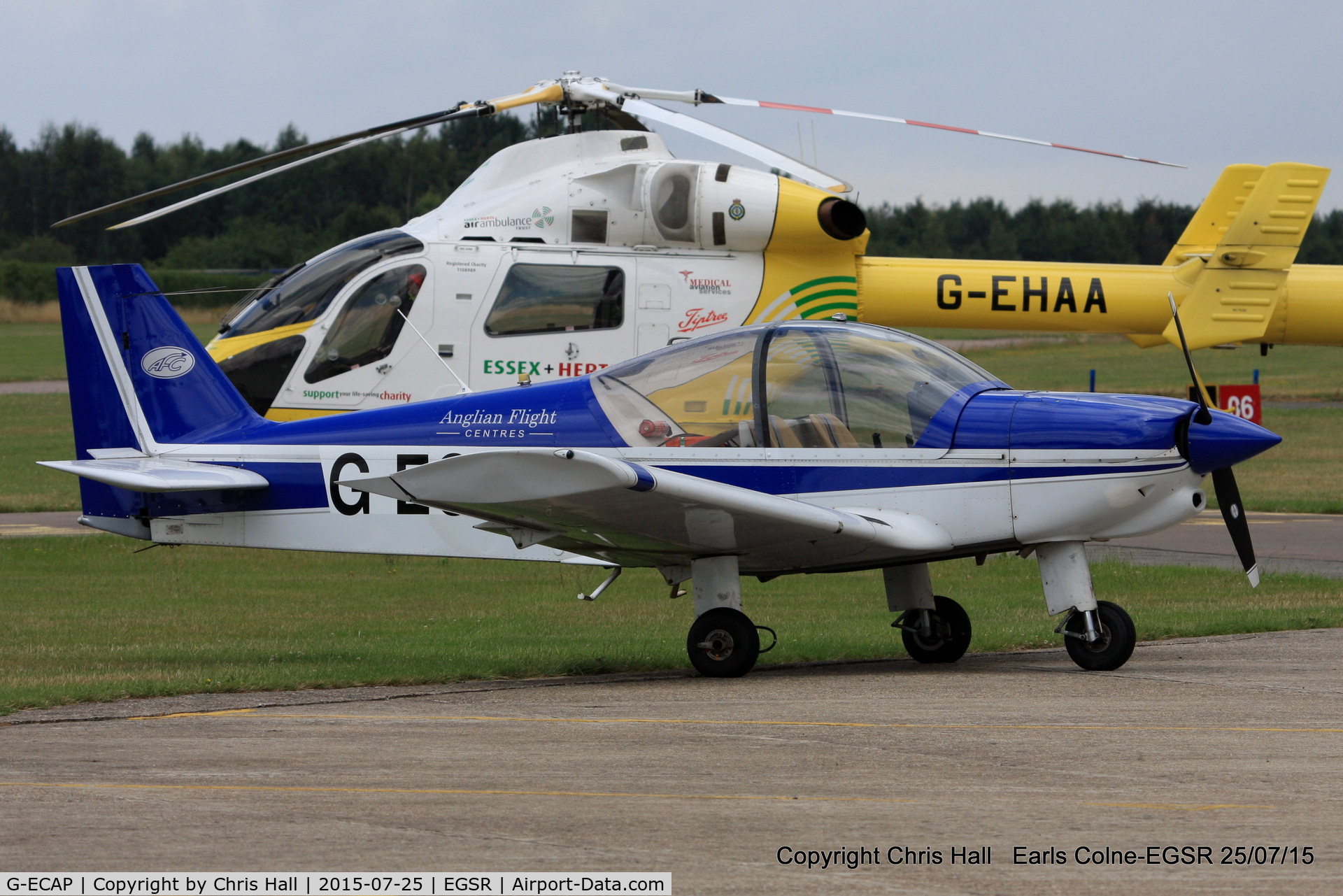 G-ECAP, 1999 Robin HR-200-120B C/N 334, at Earls Colne Airfield
