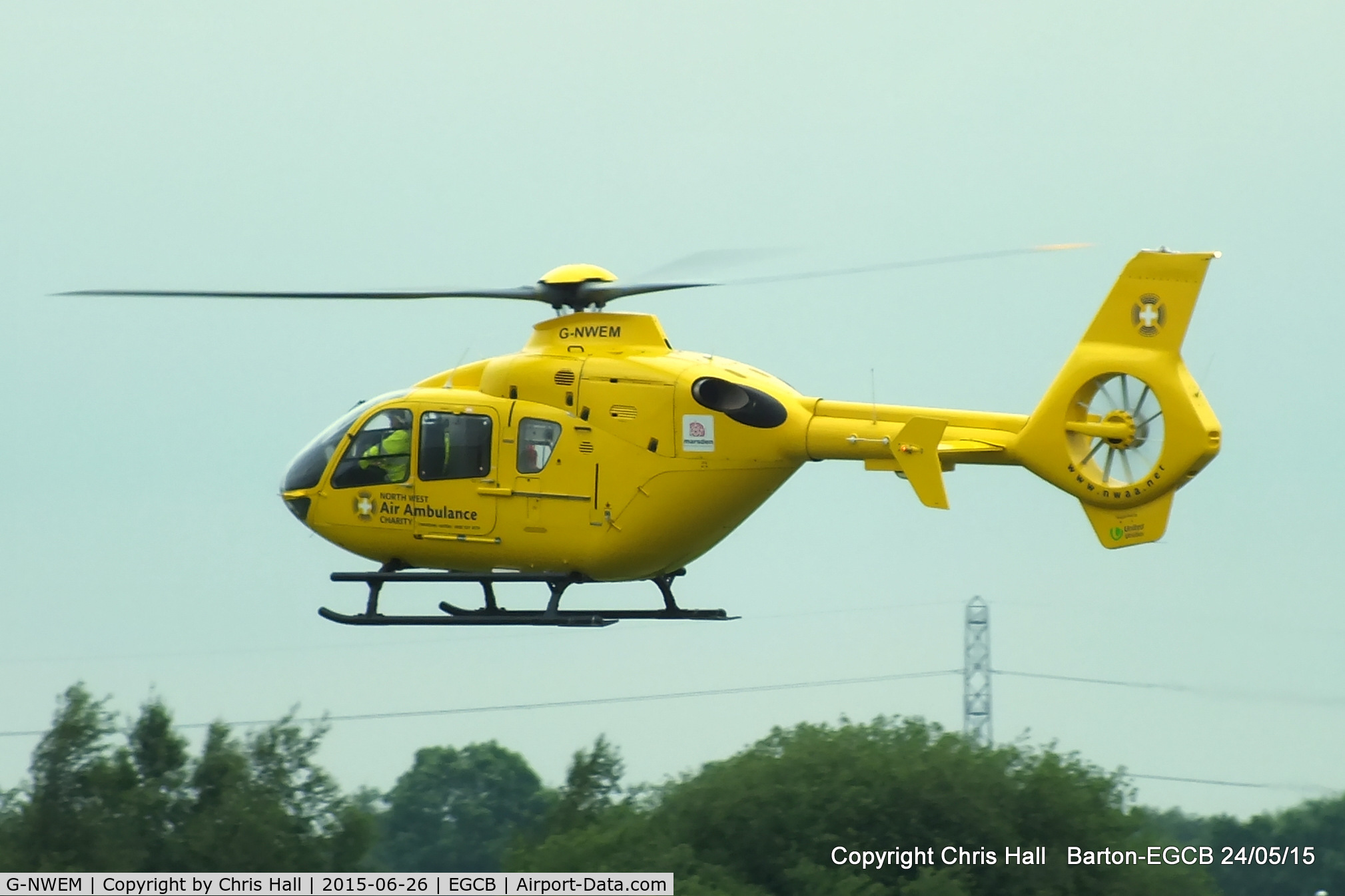 G-NWEM, 2003 Eurocopter EC-135T-2 C/N 0270, North West Air Ambulance