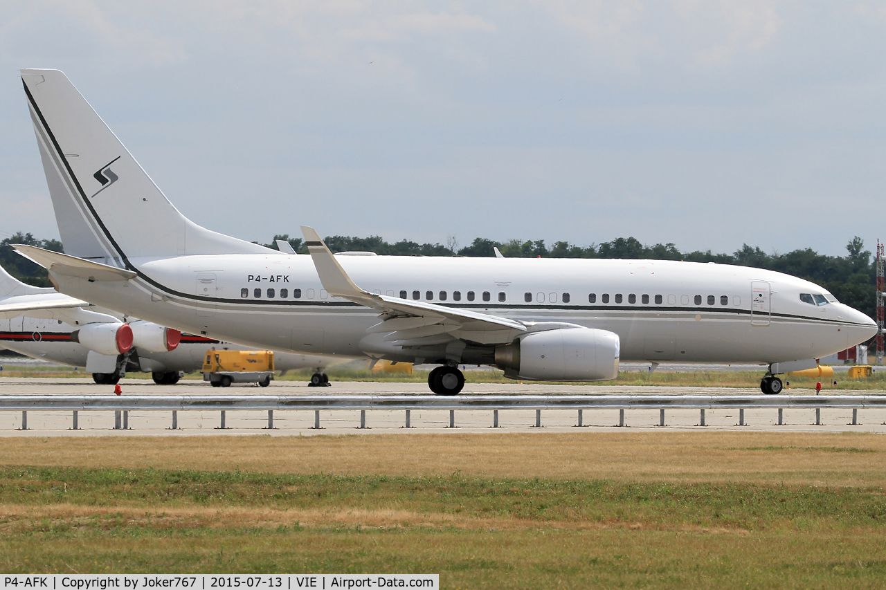 P4-AFK, 2007 Boeing 737-7FY C/N 36493, Private