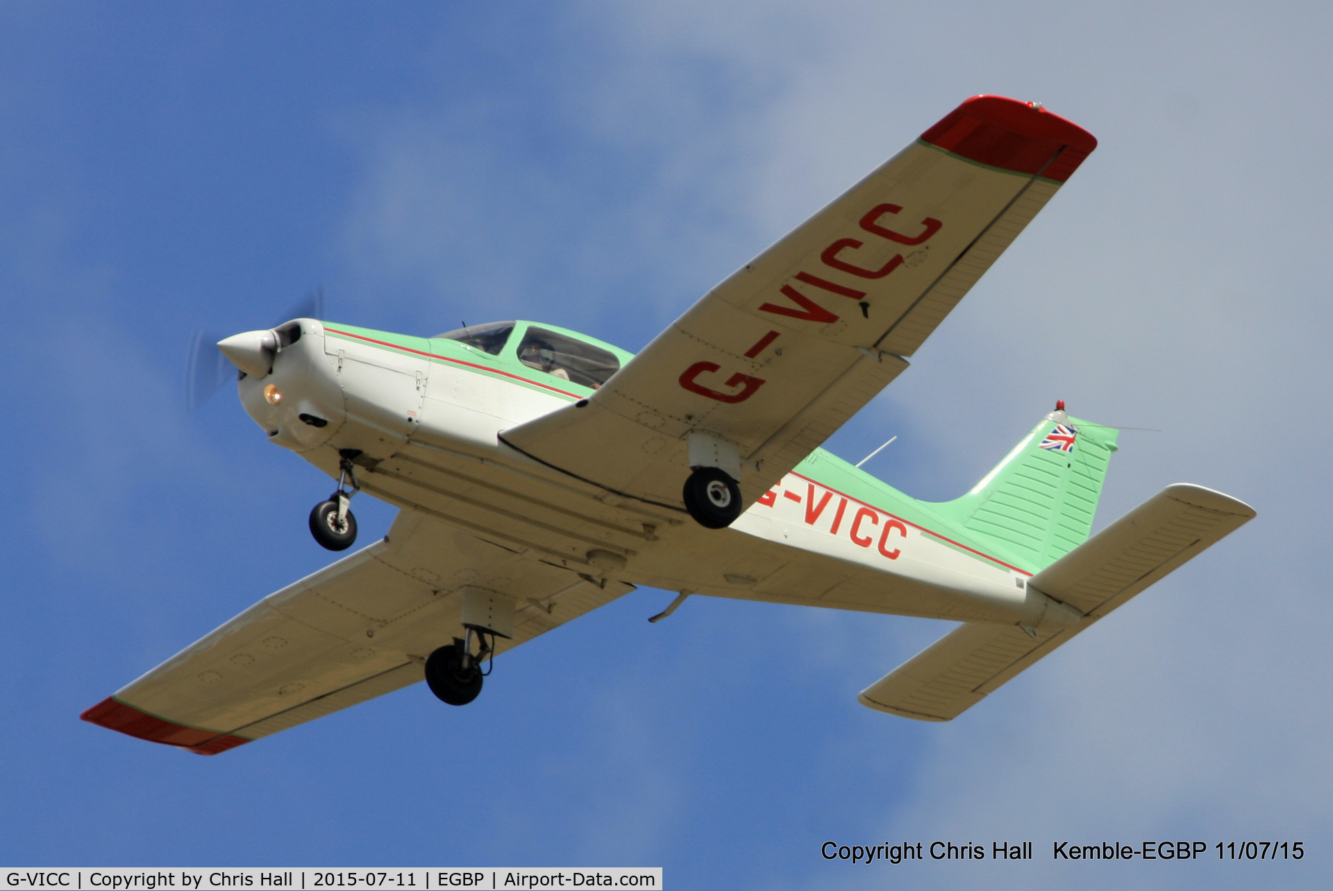 G-VICC, 1979 Piper PA-28-161 Cherokee Warrior II C/N 28-7916317, Freedom Aviation