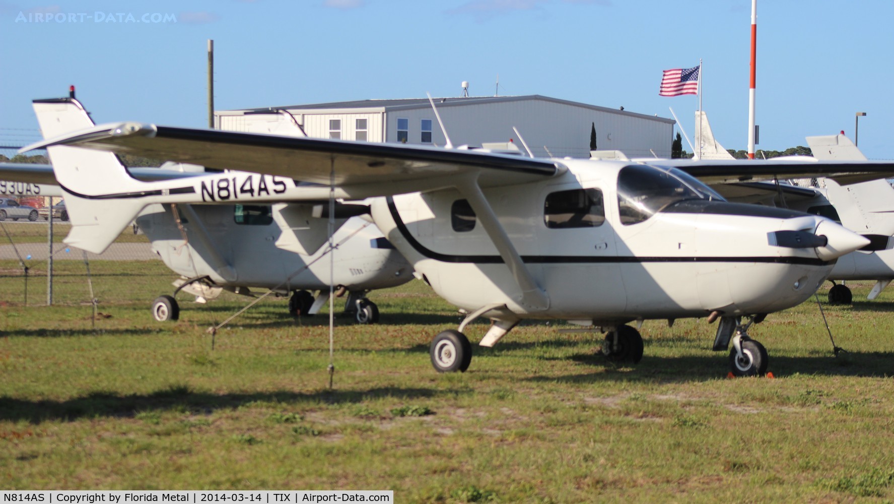 N814AS, Cessna 337H Super Skymaster C/N 33701850, Cessna 337