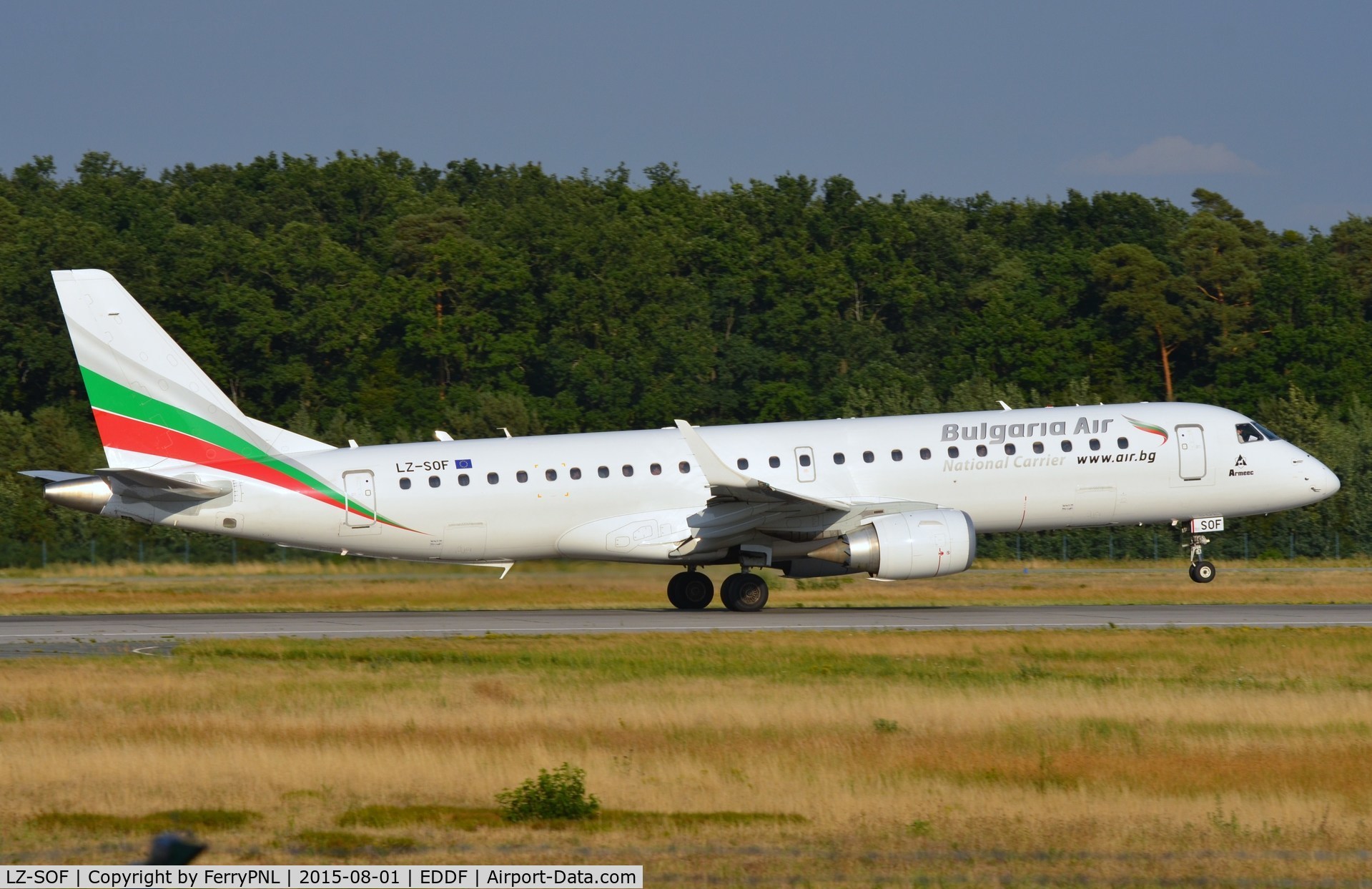 LZ-SOF, 2012 Embraer 190AR (ERJ-190-100IGW) C/N 19000492, Air Bulgaria ERJ190