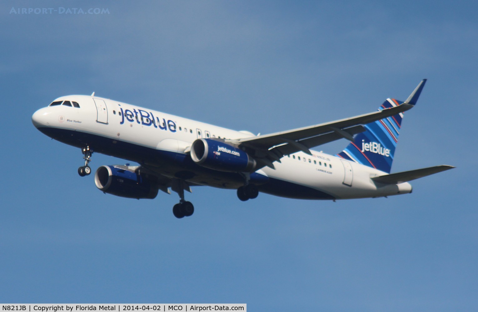 N821JB, 2012 Airbus A320-232 C/N 5417, Jet Blue