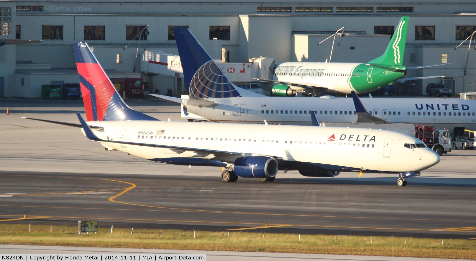 N824DN, 2014 Boeing 737-932/ER C/N 31935, Delta
