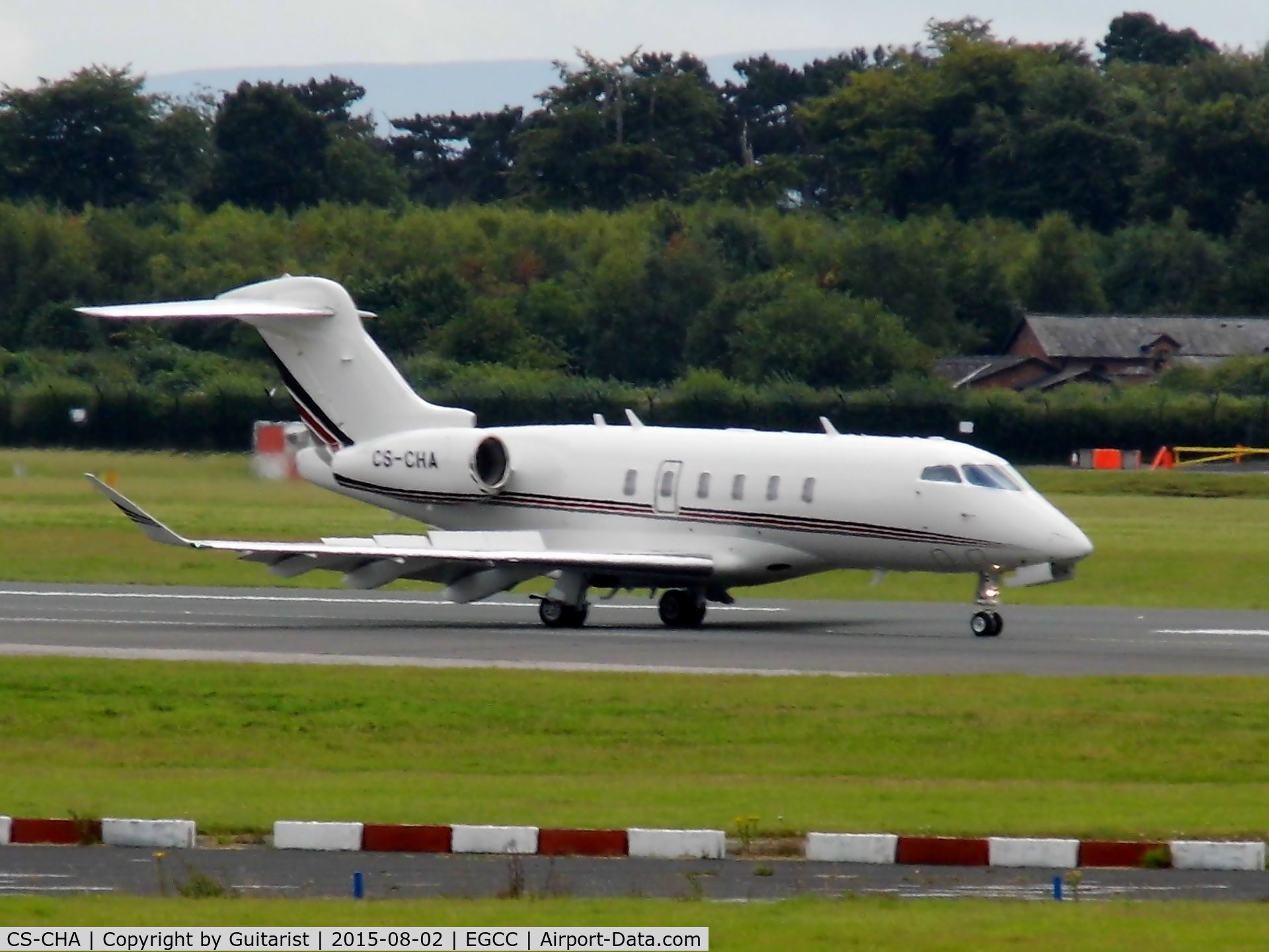 CS-CHA, 2014 Bombardier Challenger 350 (BD-100-1A10) C/N 20544, At Manchester