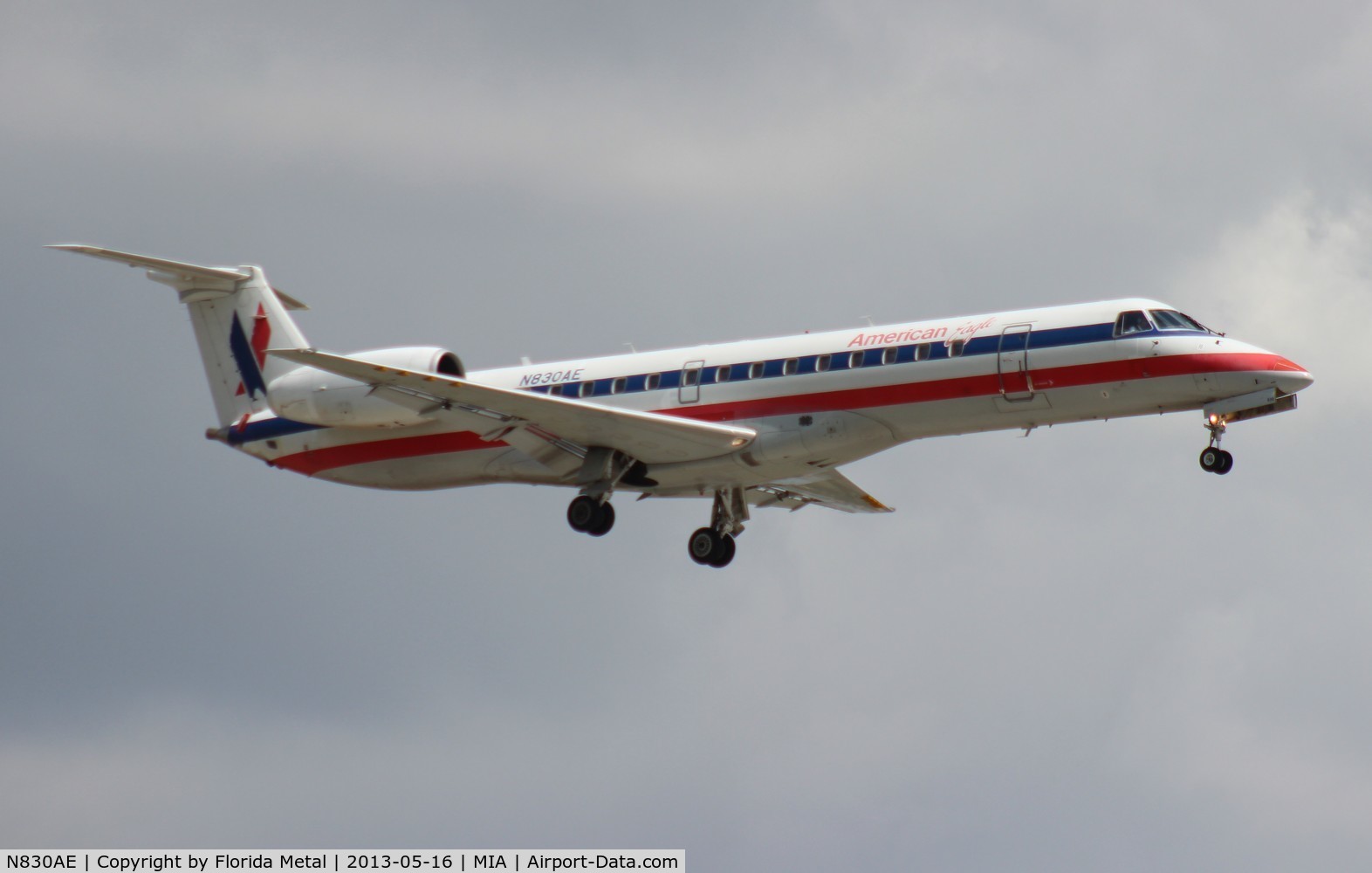 N830AE, 2002 Embraer ERJ-140LR (EMB-135KL) C/N 145615, Eagle