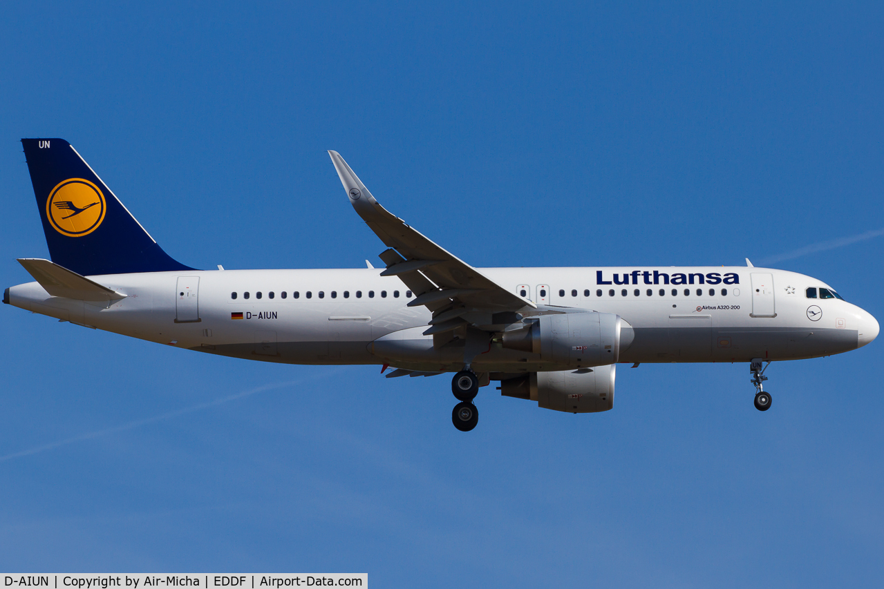 D-AIUN, 2015 Airbus A320-214 C/N 6549, Lufthansa