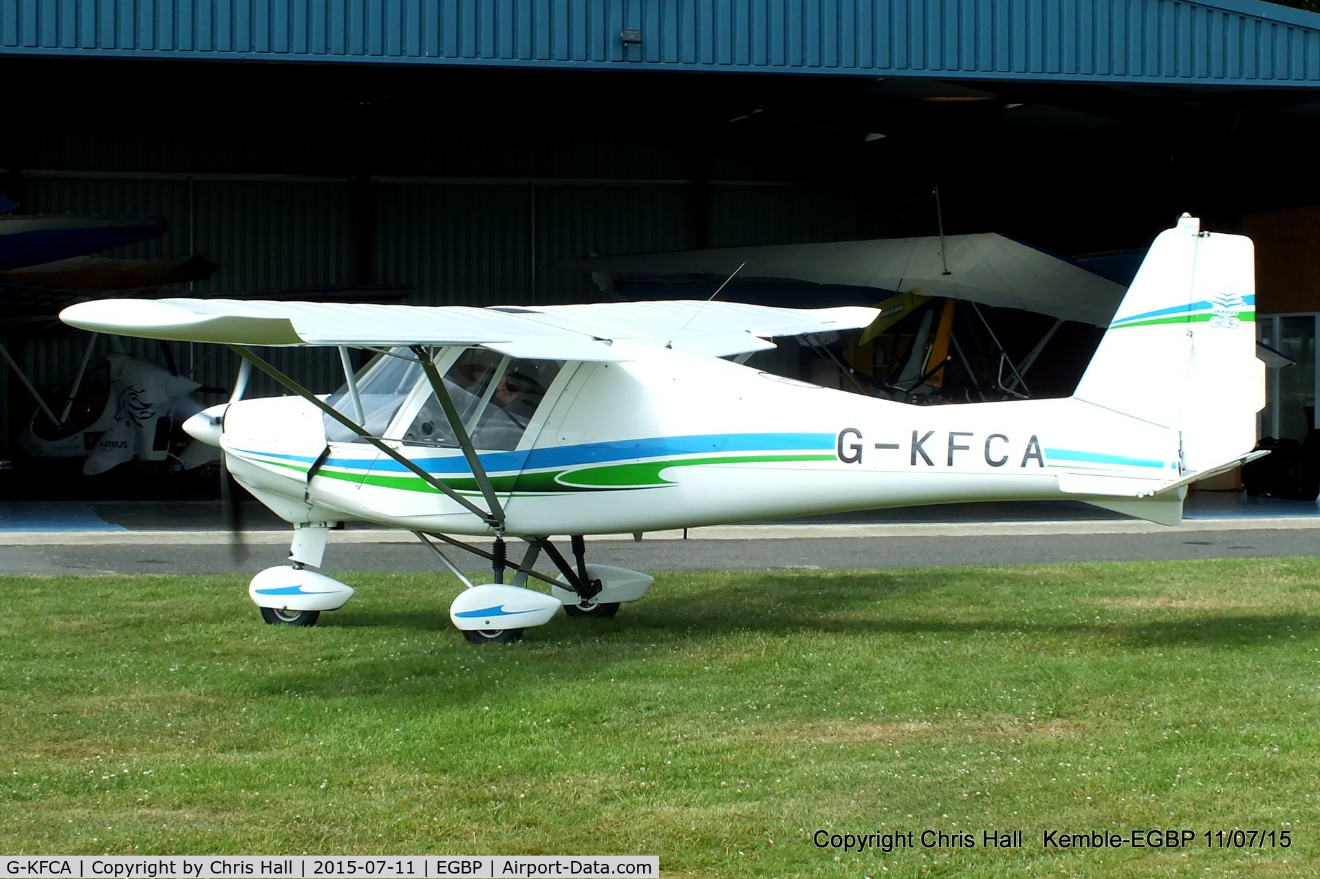 G-KFCA, 2013 Comco Ikarus C42 FB80 C/N 1309-7282, Kemble resident
